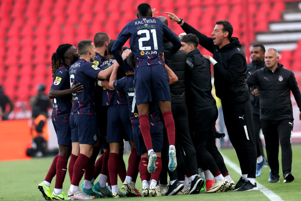 Crvena Zvezda v Partizan, Superliga Srbije, Play off 20.4.2024
photo: Pedja Milosavljevic/STARSPORT