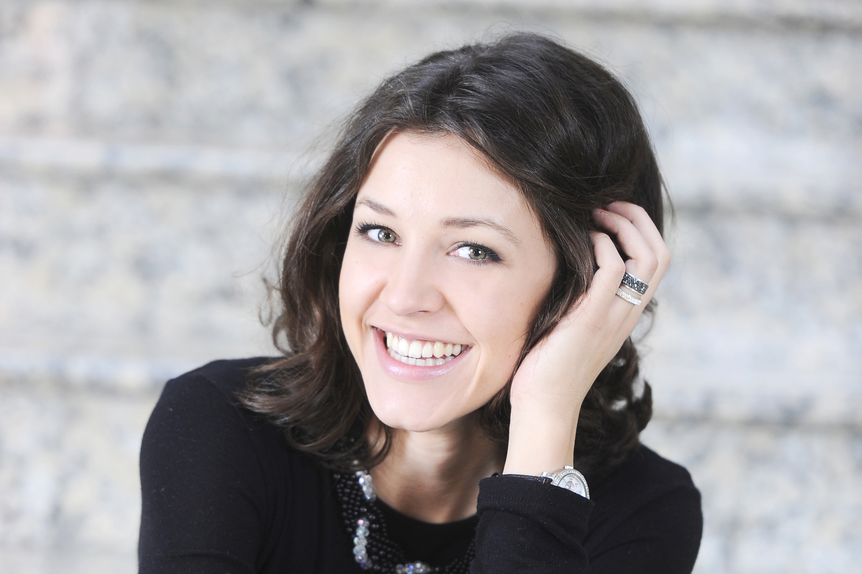 BEOGRAD 27.02.2015 Vaja Dujović, glumica, intervju za TV Magazin foto Vesna Lalic