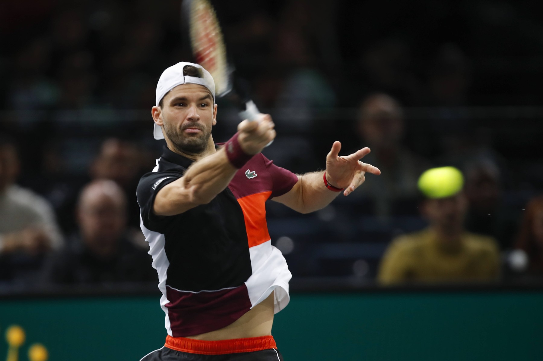 Alexander Bublik Vs Grigor Dimitrov TENNIS : Rolex Paris Masters - 02/11/2023 MichaelBaucher/Panoramic PUBLICATIONxNOTxI