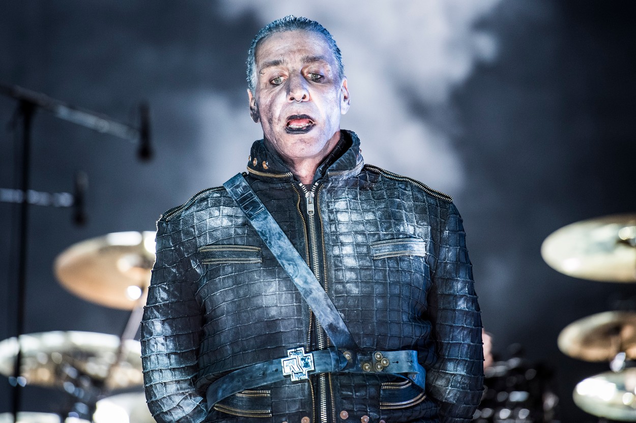 German rock band RAMMSTEIN performs live on stage at Italian Gods of Metal in Monza