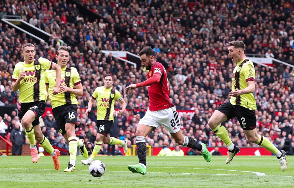 English Premier League - Manchester United vs Burnley