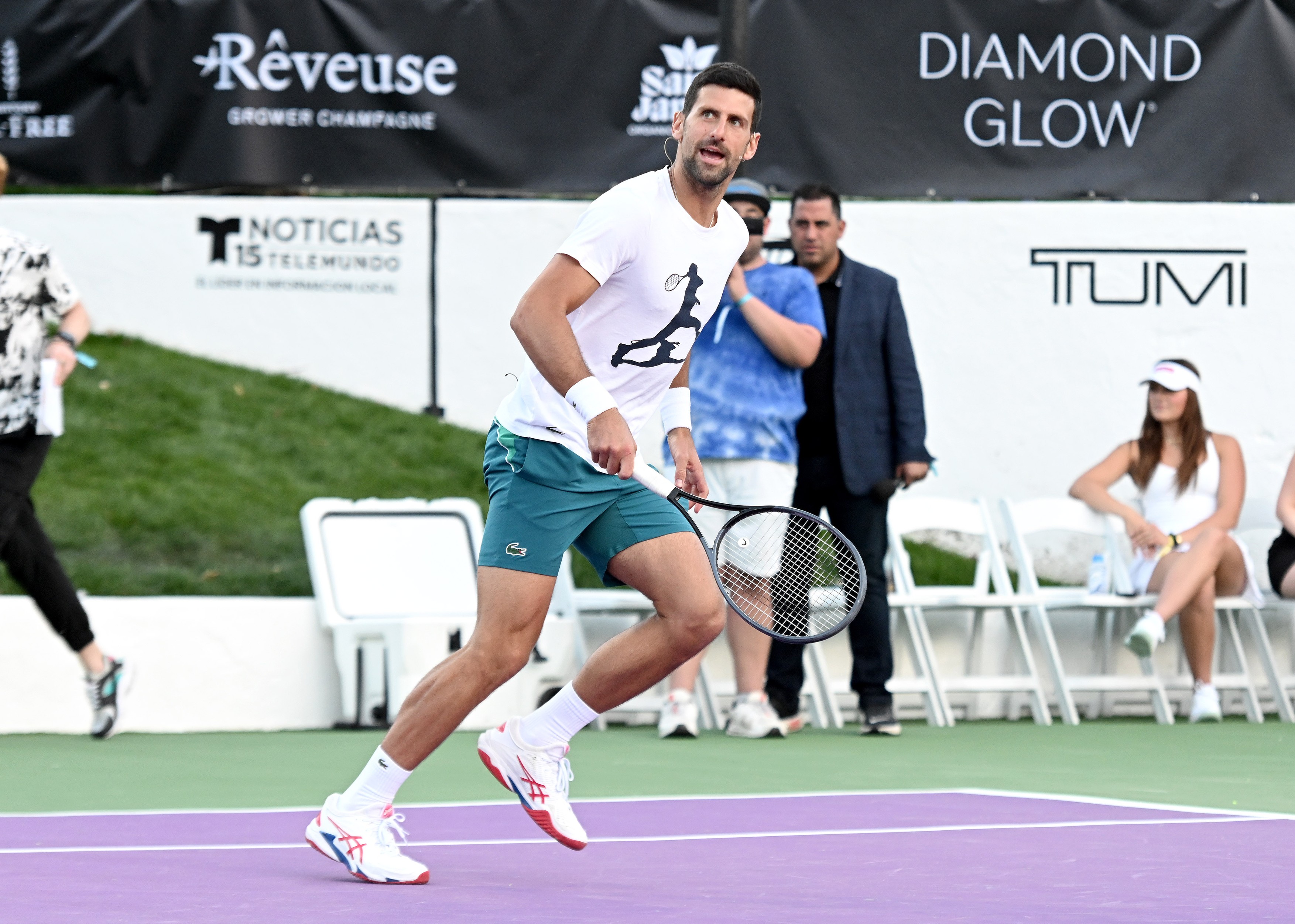 Novak Djokovic
20th Anniversary Desert Smash, Palm Springs, California, USA - 5 March 2024,Image: 854080659, License: Rights-managed, Restrictions: , Model Release: no, Credit line: Scott Kirkland / Shutterstock Editorial / Profimedia