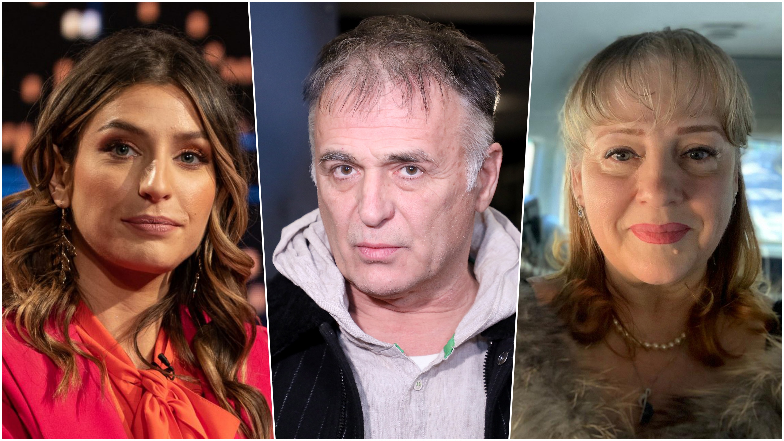 Anđela Jovanović, Branislav Lečić i Merima Isaković, kombo Foto: Ivan Dinić/Nova/Mateja Stanisavljevic/ATAImages/Privatna arhiva