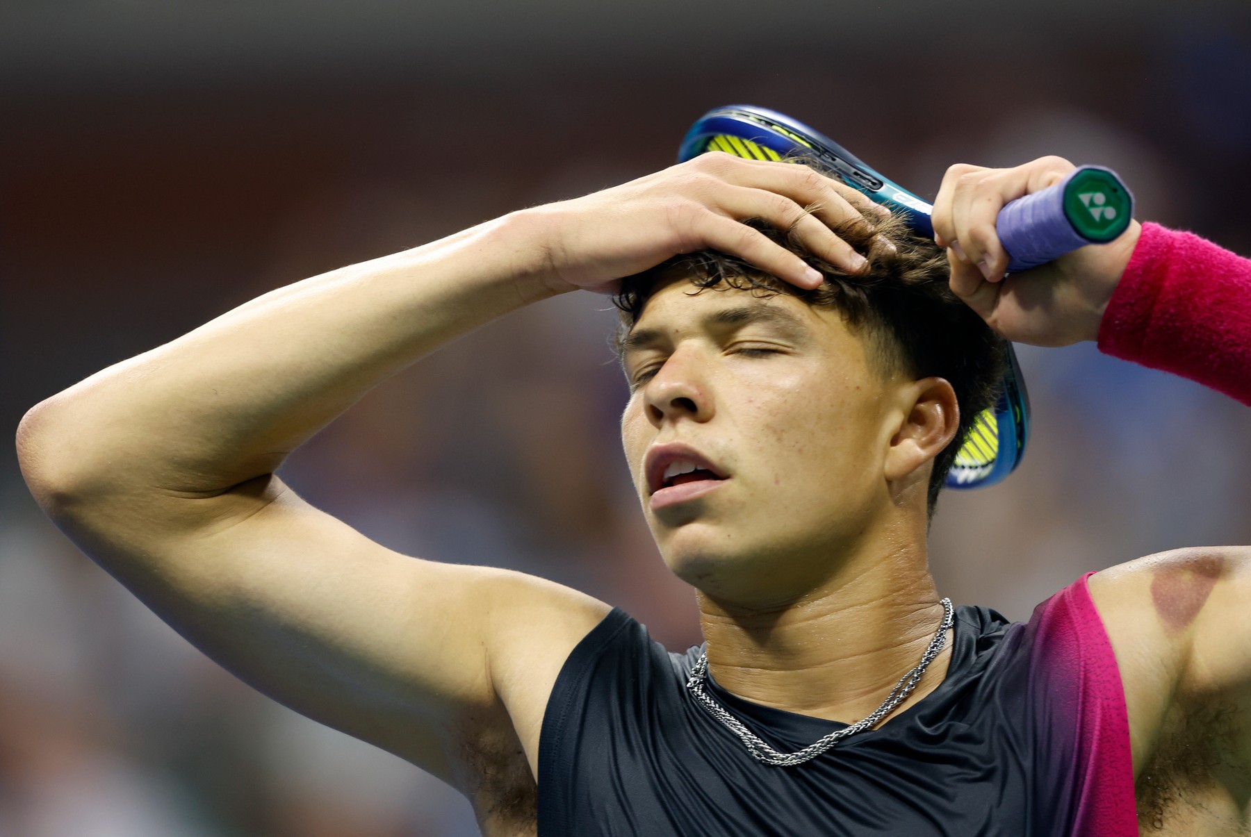 Semifinals at the US Open Tennis Championships in New York