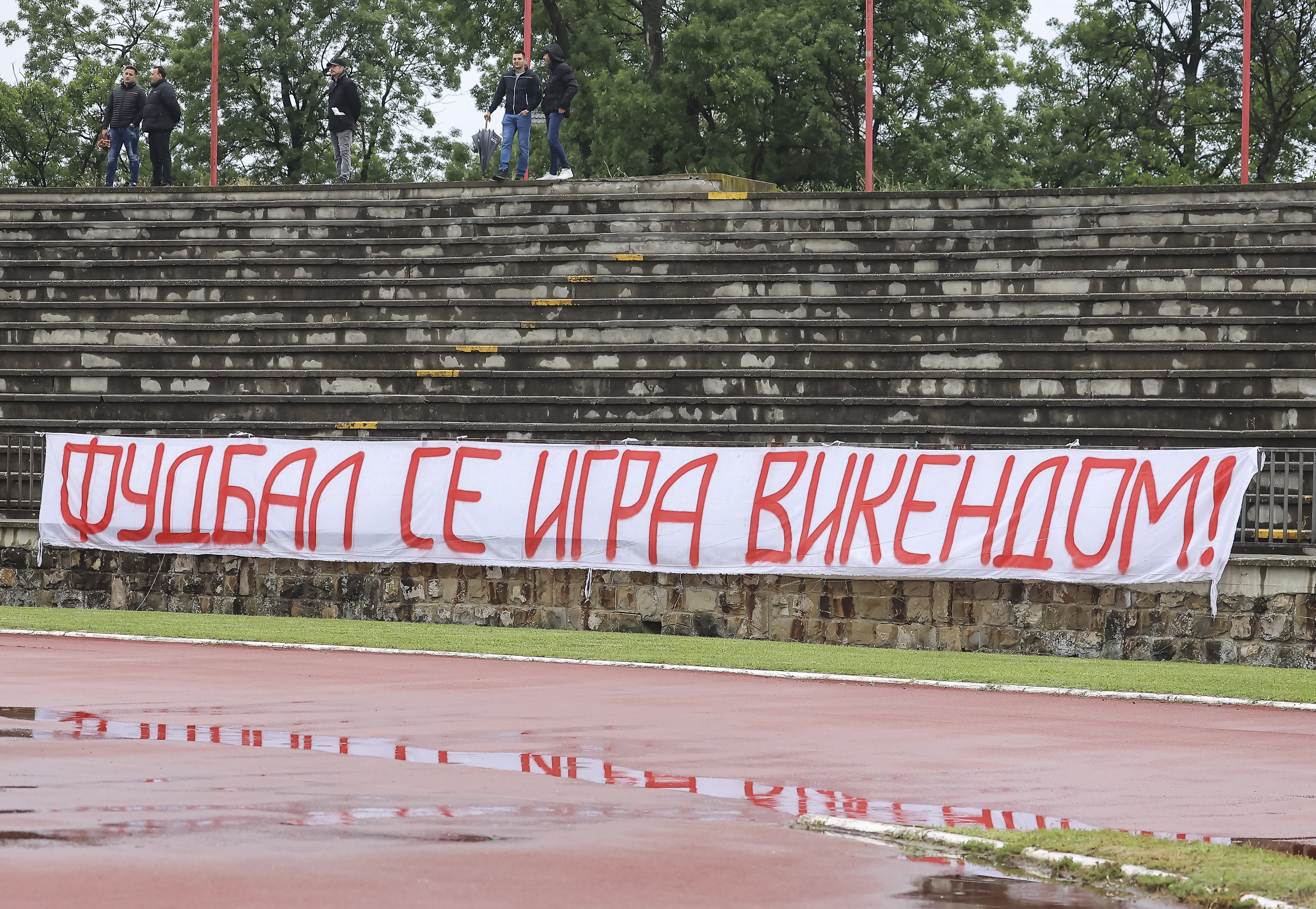 during the Mozzart Super Liga Season 2023/2024 Play Off match between Radnicki 1923 and Vojvodina at stadium FK Vozdovac on May 16, 2024 in Kragujevac, Serbia. (Photo by Dragan Karadarevic/Starsport.rs ©)