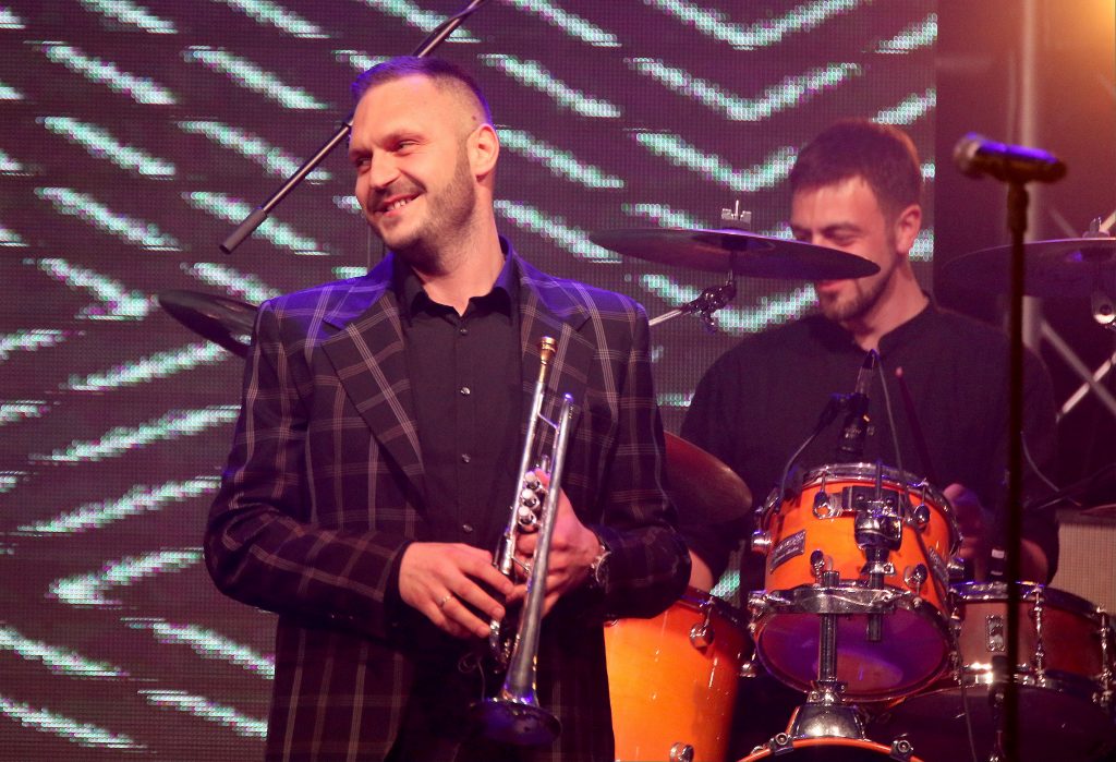 14, March, 2017, Belgrade - Concert of Dejan Petrovic and Big Band held in Belexpo center. Dejan Petrovic. Photo: Antonio Ahel/ATAImages.
14, mart, 2017, Beograd - Koncert Dejana Petrovica i Big benda odrzan u Belexpo centru. Foto: Antonio Ahel/ATAImages