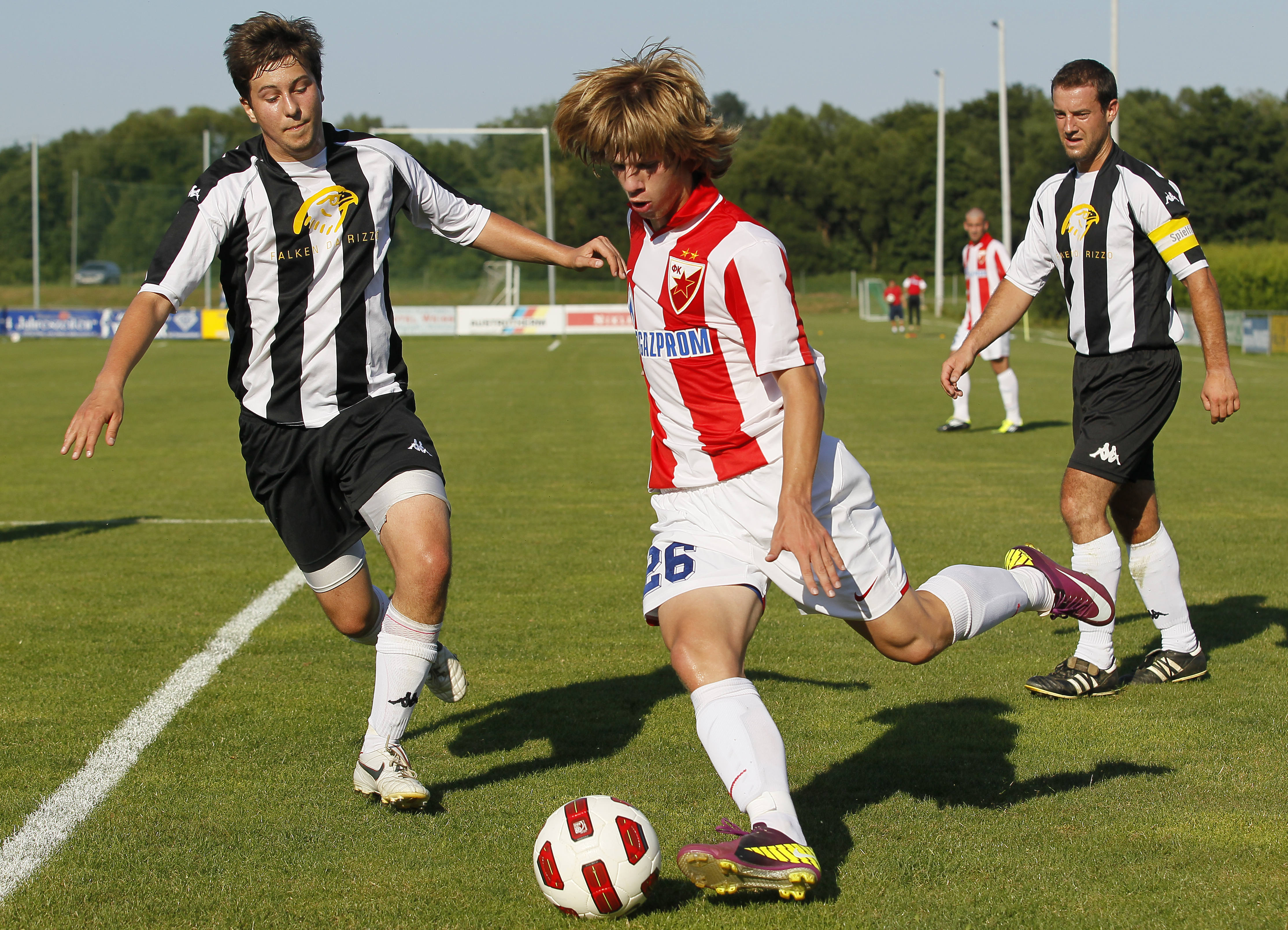 Fudbal.FK Crvena Zvezda, pripreme za sezonu 2011-2012.Crvena Zvezda Vs. Unterschitzen.Friendly match.Bad Tatzmannsdorf, 10.07.2011.foto: Srdjan Stevanovic/Starsportphoto ©