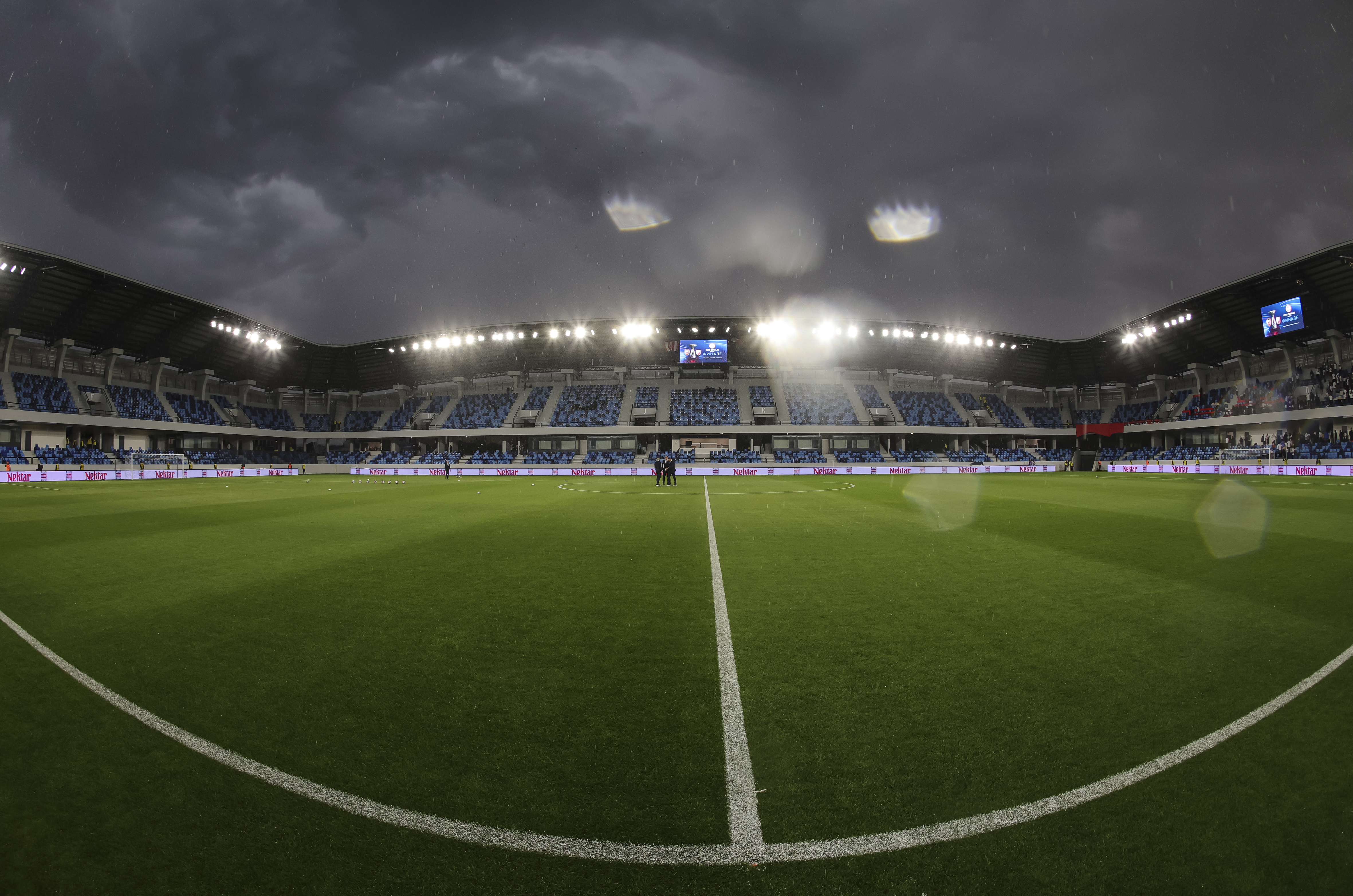 Stadium Lagator General overview during the Serbia Cup Kup Srbije Final match between Crvena Zvezda and Vojvodina at stadium Lagator on May 21, 2024 in Loznica, Serbia. (Photo by Srdjan Stevanovic/Starsport.rs ©)
