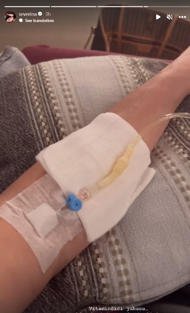 Severina, infuzija Foto: Instagram/severina