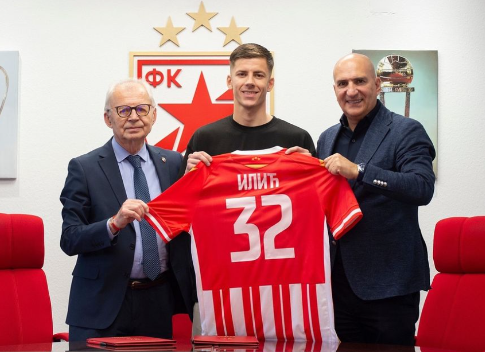 FK Crvena zvezda - Luka Ilić