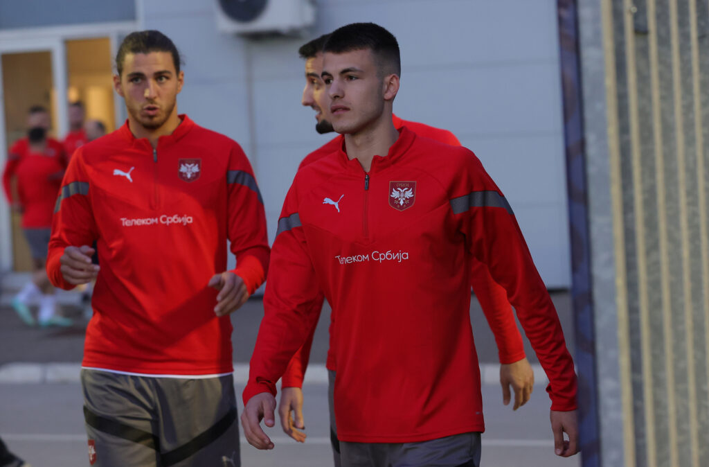 Reprezentacija, FSS Trening 18.3.2024. Srbija, Beograd Mart 18, 2024. 
(photo: Pedja Milosavljevic/STARSPORT)