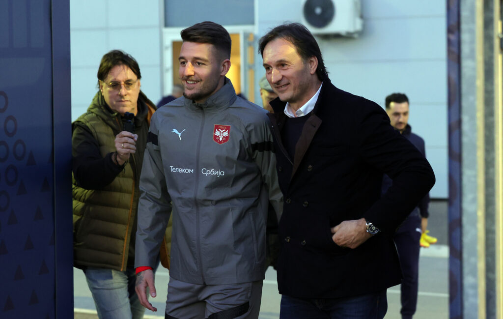 Reprezentacija, FSS Trening 18.3.2024. Srbija, Beograd Mart 18, 2024. 
(photo: Pedja Milosavljevic/STARSPORT)