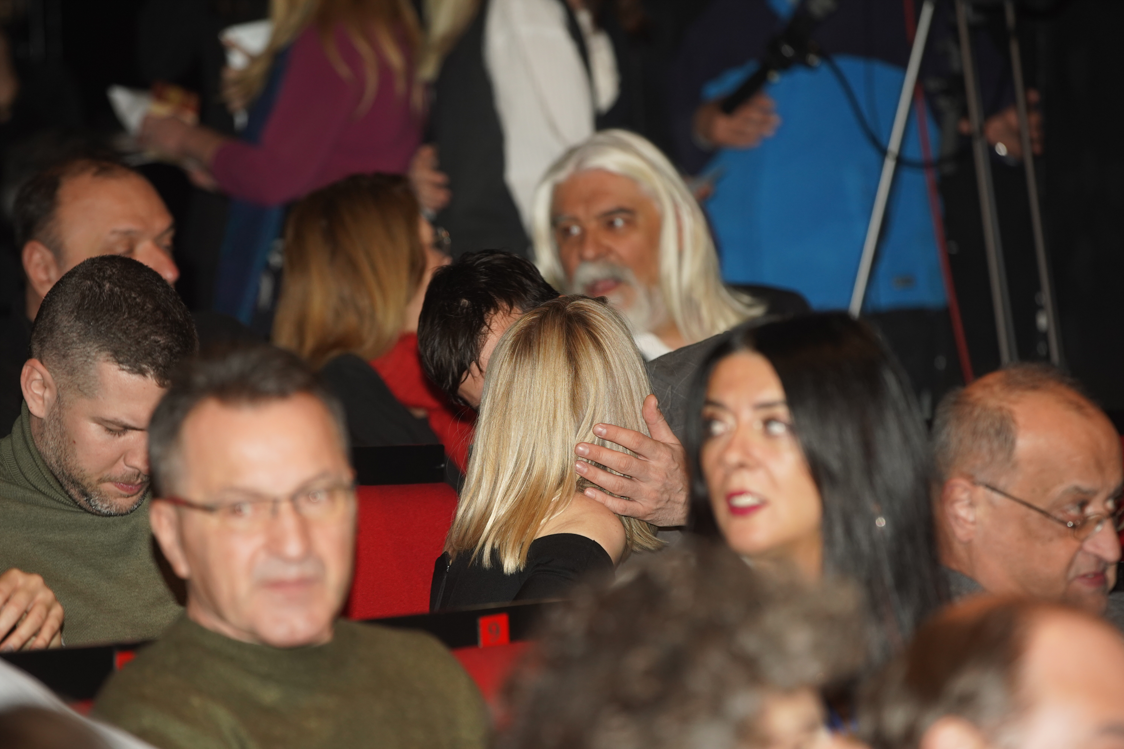 The premiere of the play "I dreamed that I woke up" on the Rasa Plaovic Stage in the National Theatre.Premijera predstave "Sanjao sam da sam se probudio" na Sceni Rasa Plaovic u Narodnom pozoristu.