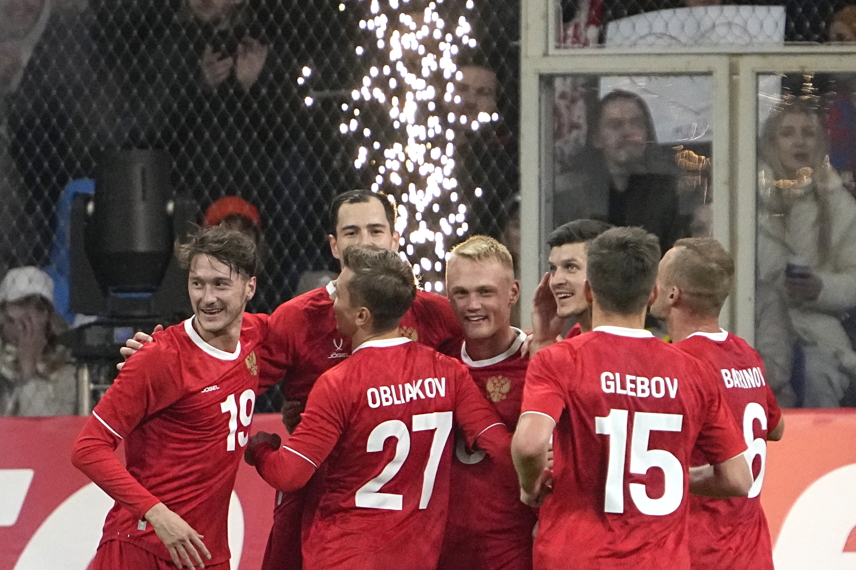 Russia Serbia Soccer