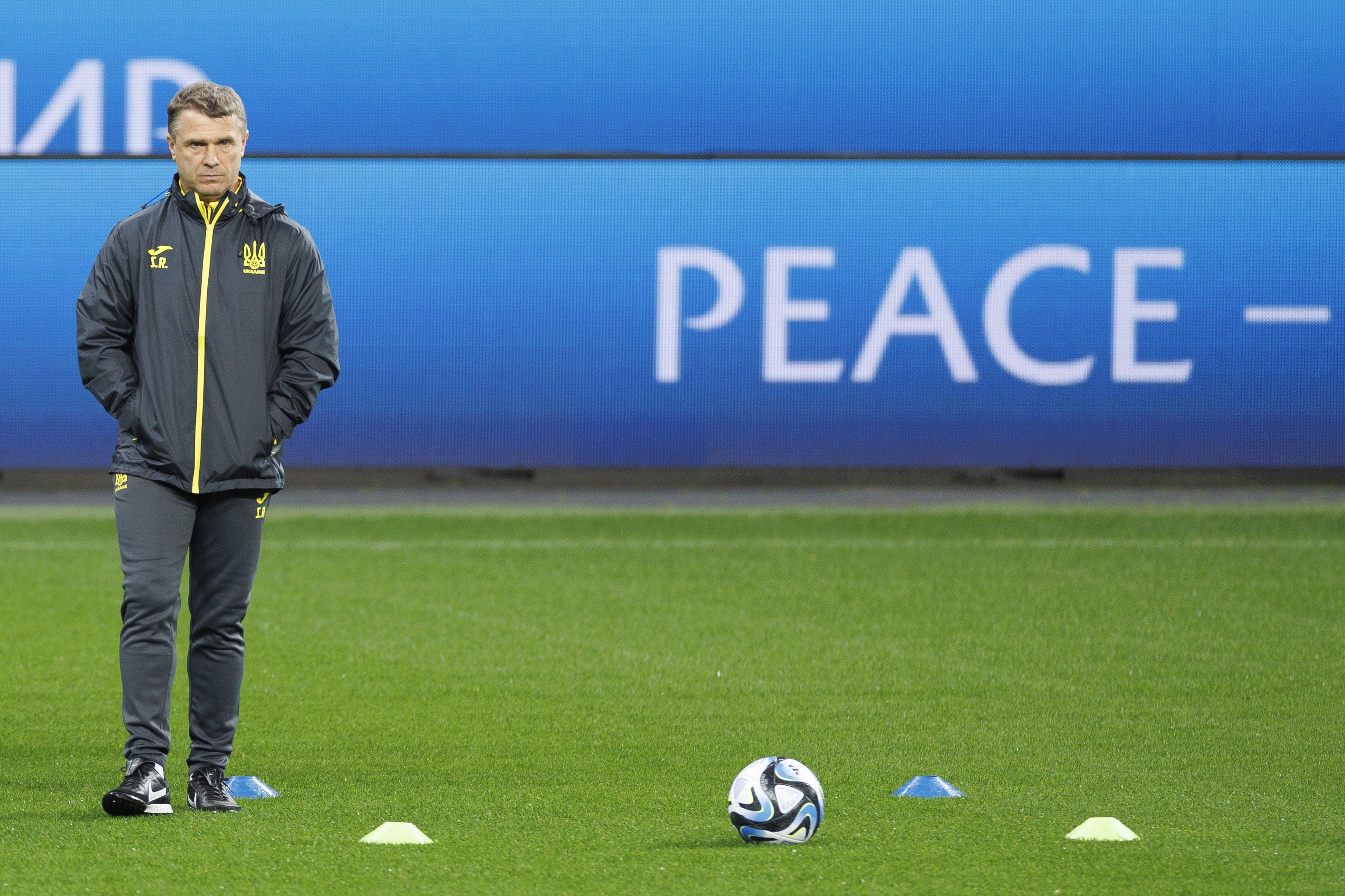 UEFA EURO 2024 qualification - Ukraine training session