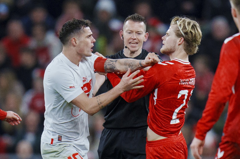 Soccer international friendly - Denmark vs Switzerland