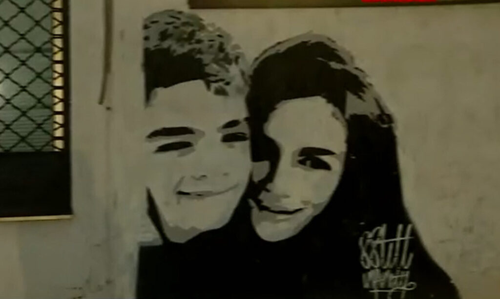 Severina mural u Beogradu