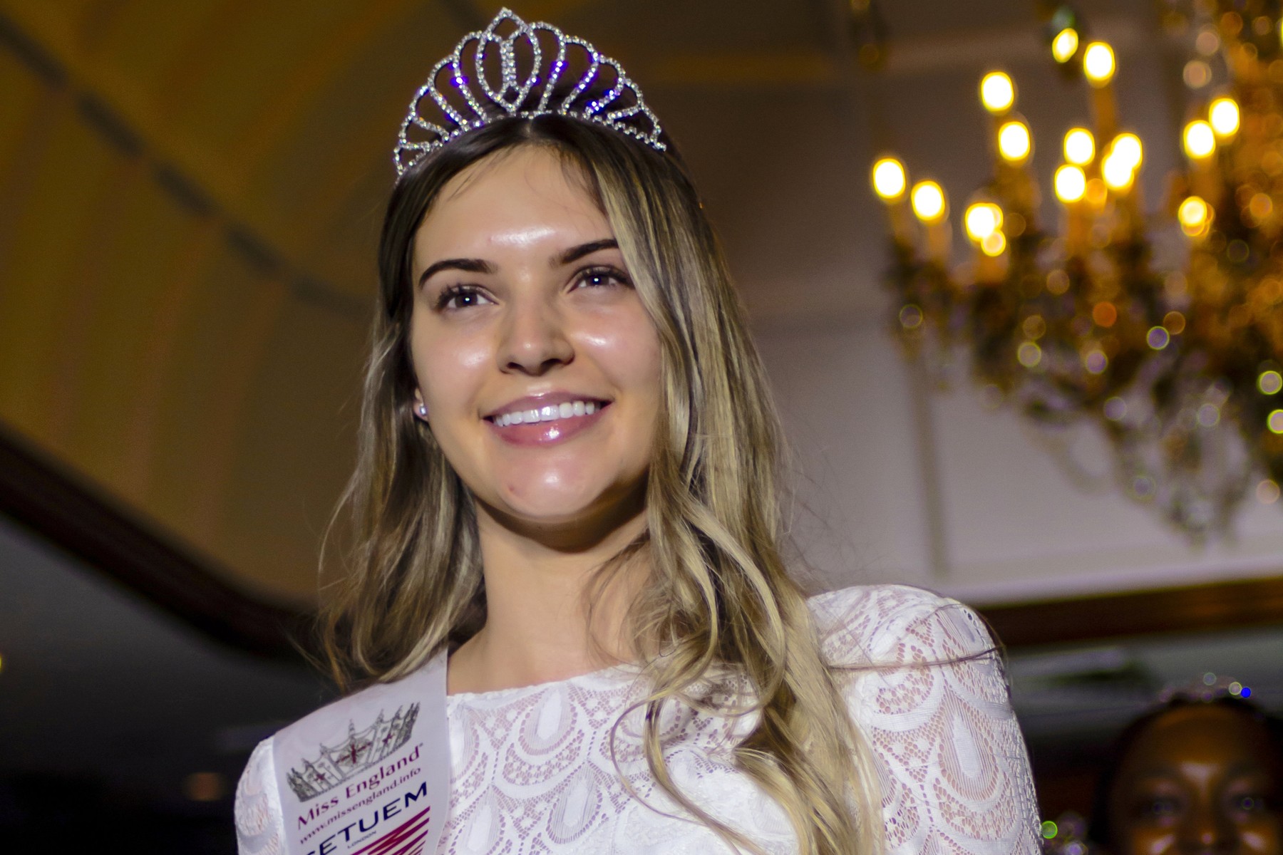 Beauty queen ditches Miss England crown to be bridesmaid at friend's wedding