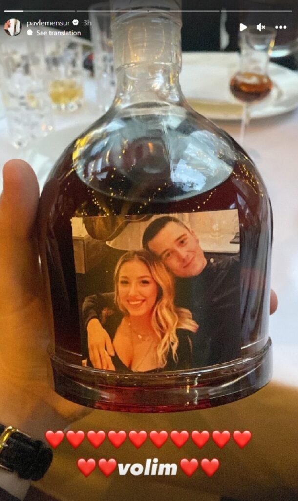 Pavle Mensur, svadba Foto: Instagram/pavlemensur