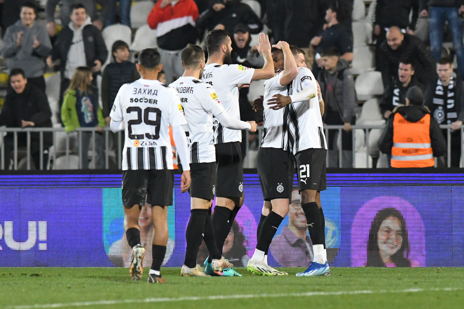 Beograd 17. februar 2024. Fudbalska utakmica između Partizana i IMT-a na stadionu FK Partizan (JNA)  Foto:Amir Hamzagić/Nova.rs