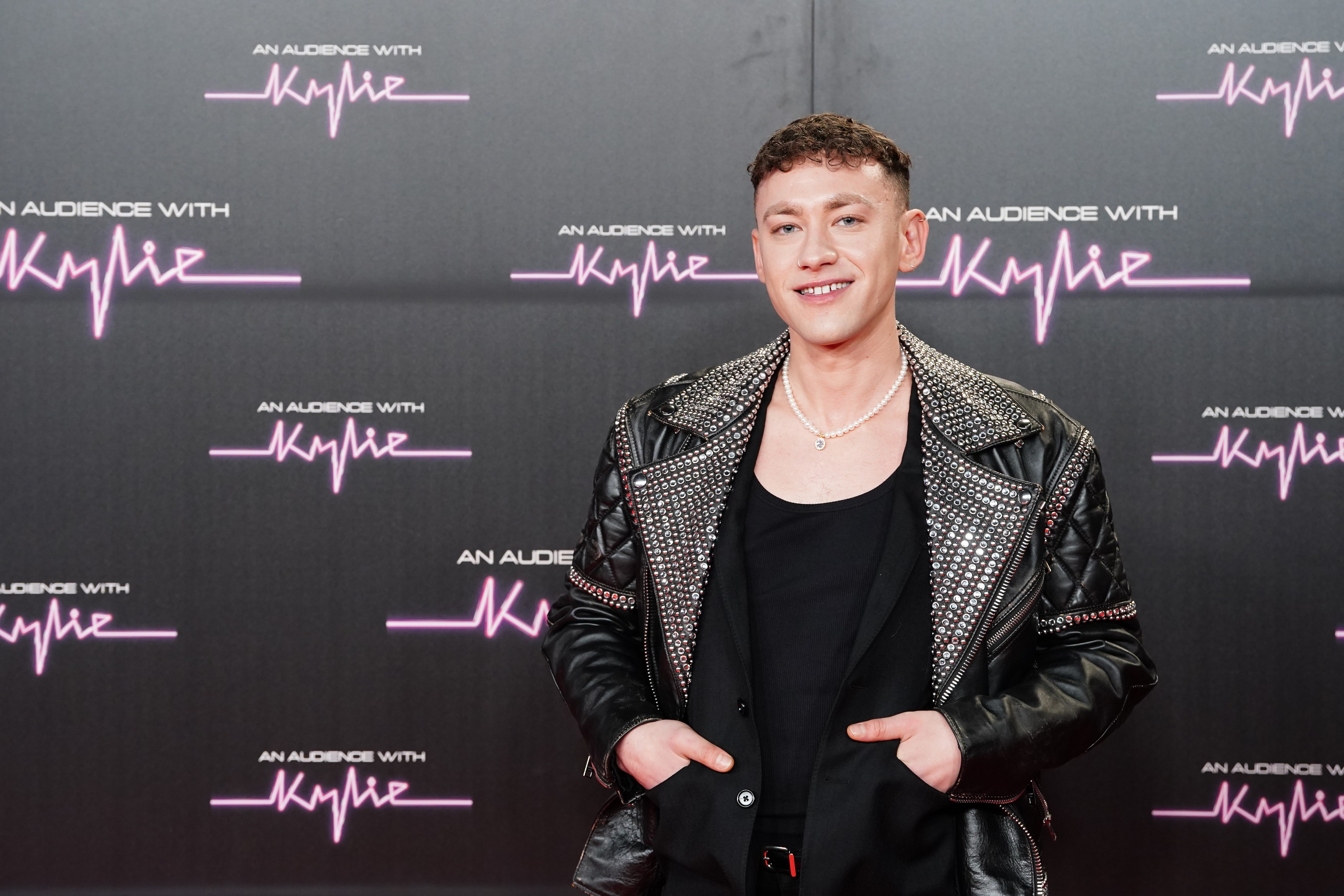 Olly Alexander attending An Audience With Kylie at the Royal Albert Hall in central London. Picture date: Friday December 1, 2023.,Image: 825958839, License: Rights-managed, Restrictions: , Model Release: no, Credit line: Ian West / PA Images / Profimedia