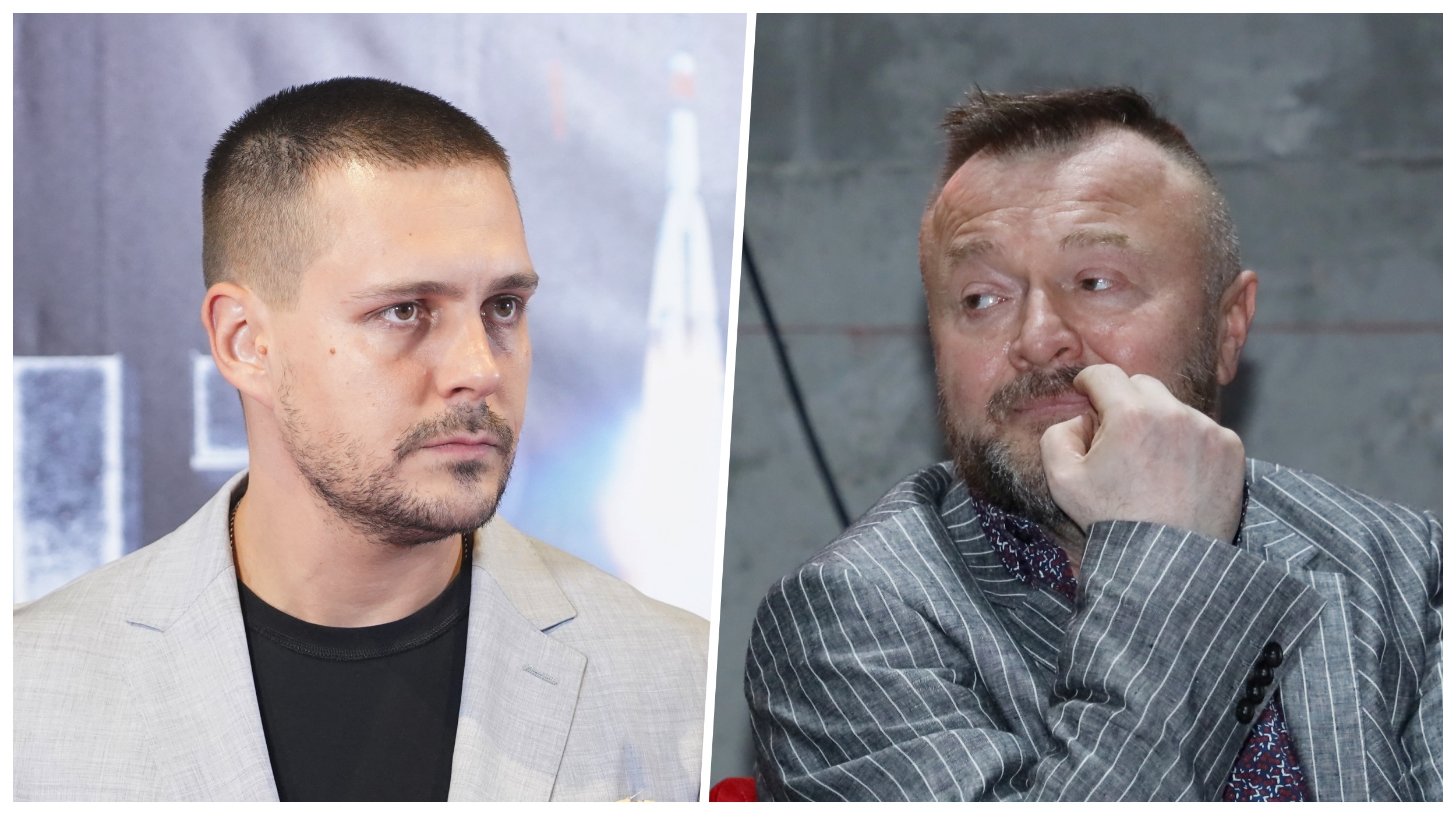 Kombo Branko Rosić i Miloš Biković, ozbiljni