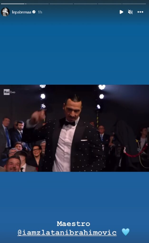 Lepa Brena i Zlatan Ibrahimović Foto: Instagram/lepabrenaa