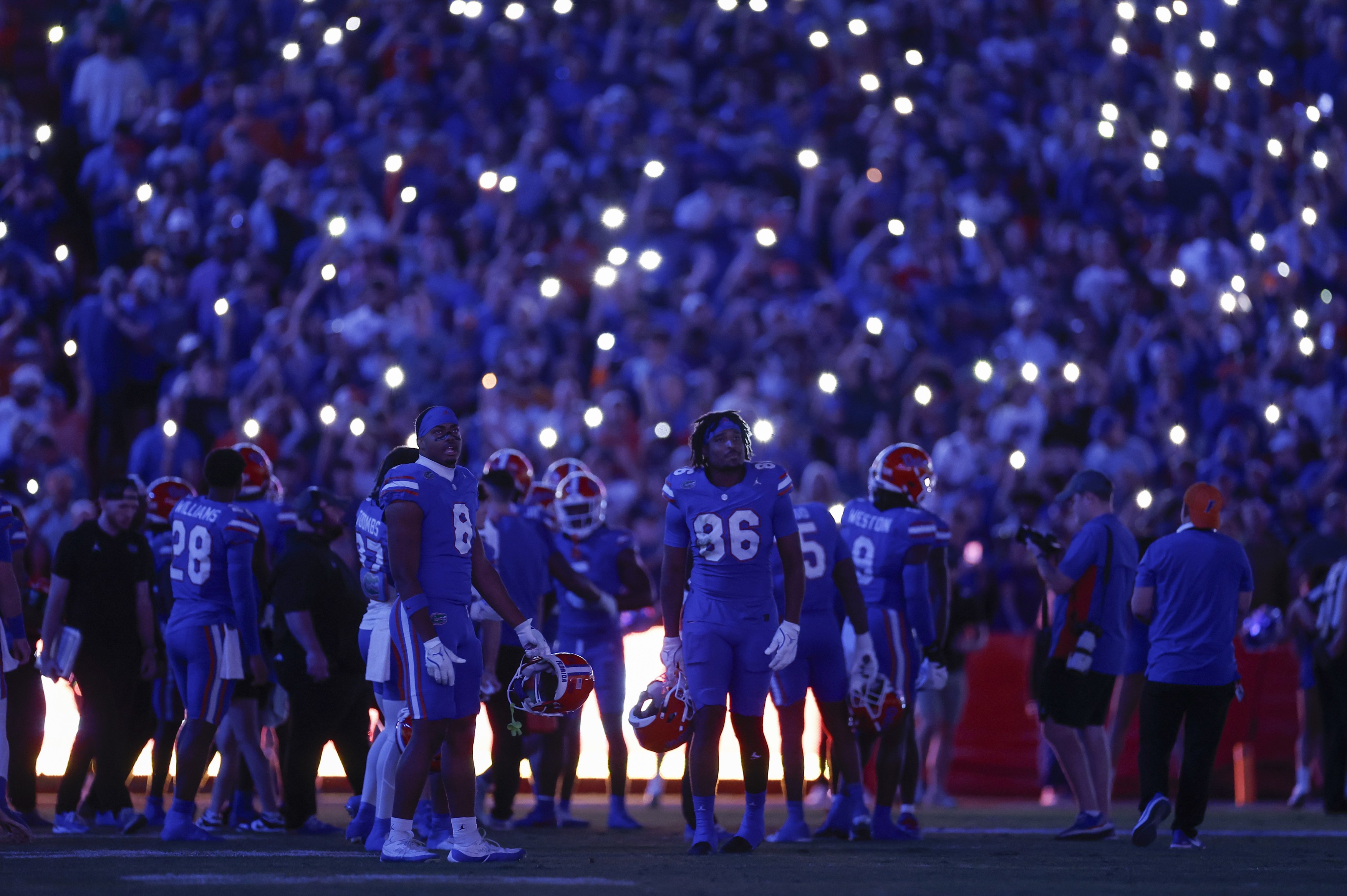 COLLEGE FOOTBALL: NOV 16 LSU at Florida