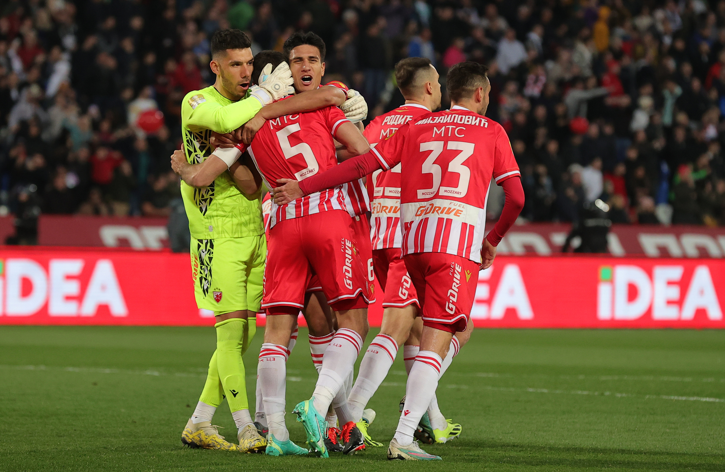 Crvena Zvezda - Partizan, Superliga Srbije, Srbija, Beograd Mart 9, 2024. 
(photo: Pedja Milosavljevic/STARSPORT)