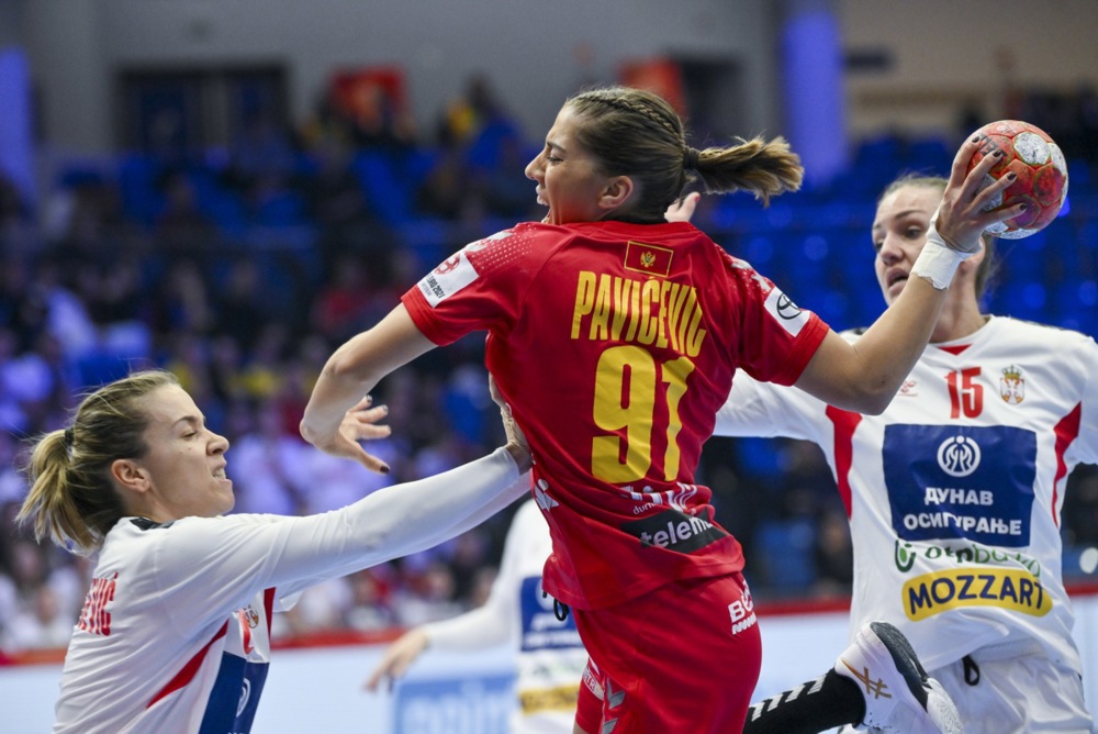 EHF Women's EURO 2024 - Montenegro vs Serbia