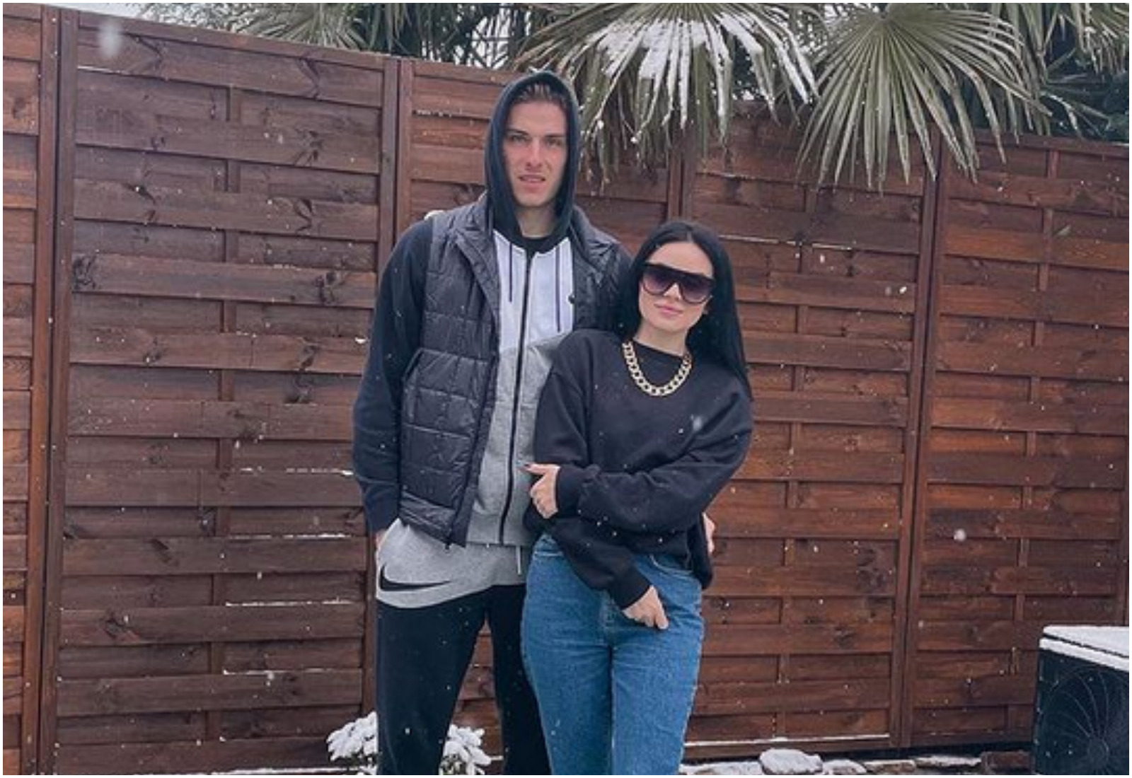 Andrej Lunjin i supruga