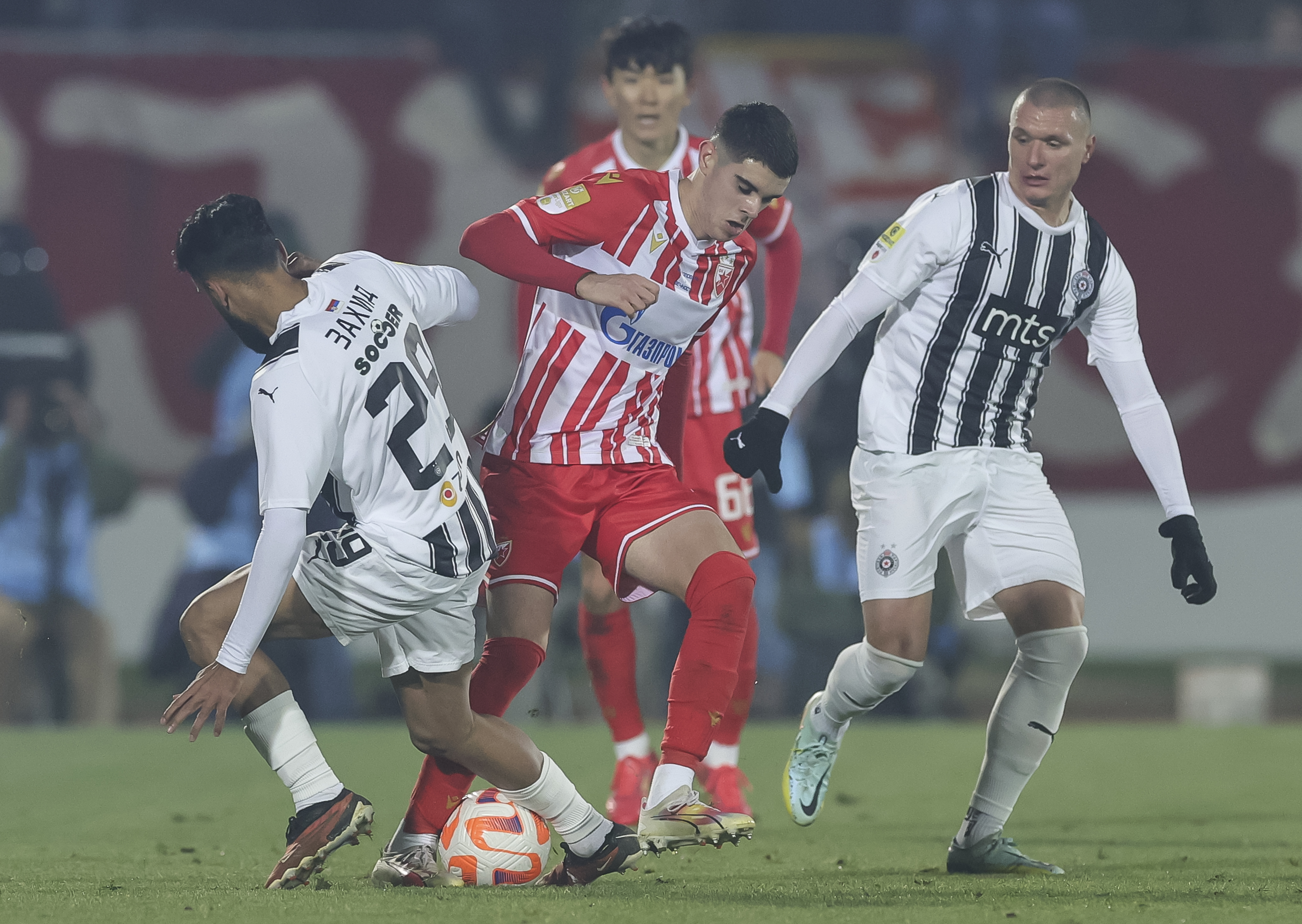 Partizan and Crvena Zvezda - Mozzart Super League Season 2023/2024