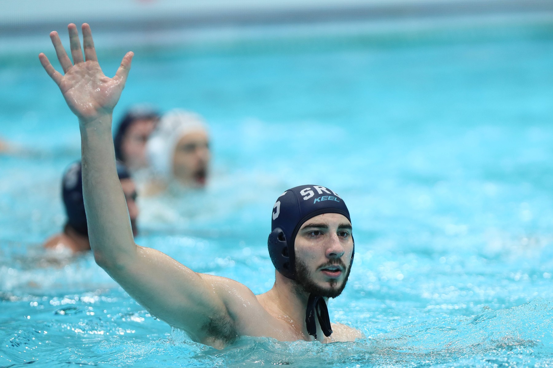 Zagreb, 10.01.2024. - European Water polo, Wasserball Championship Men, CROATIA 2024. Preliminary Round - Group B, Match