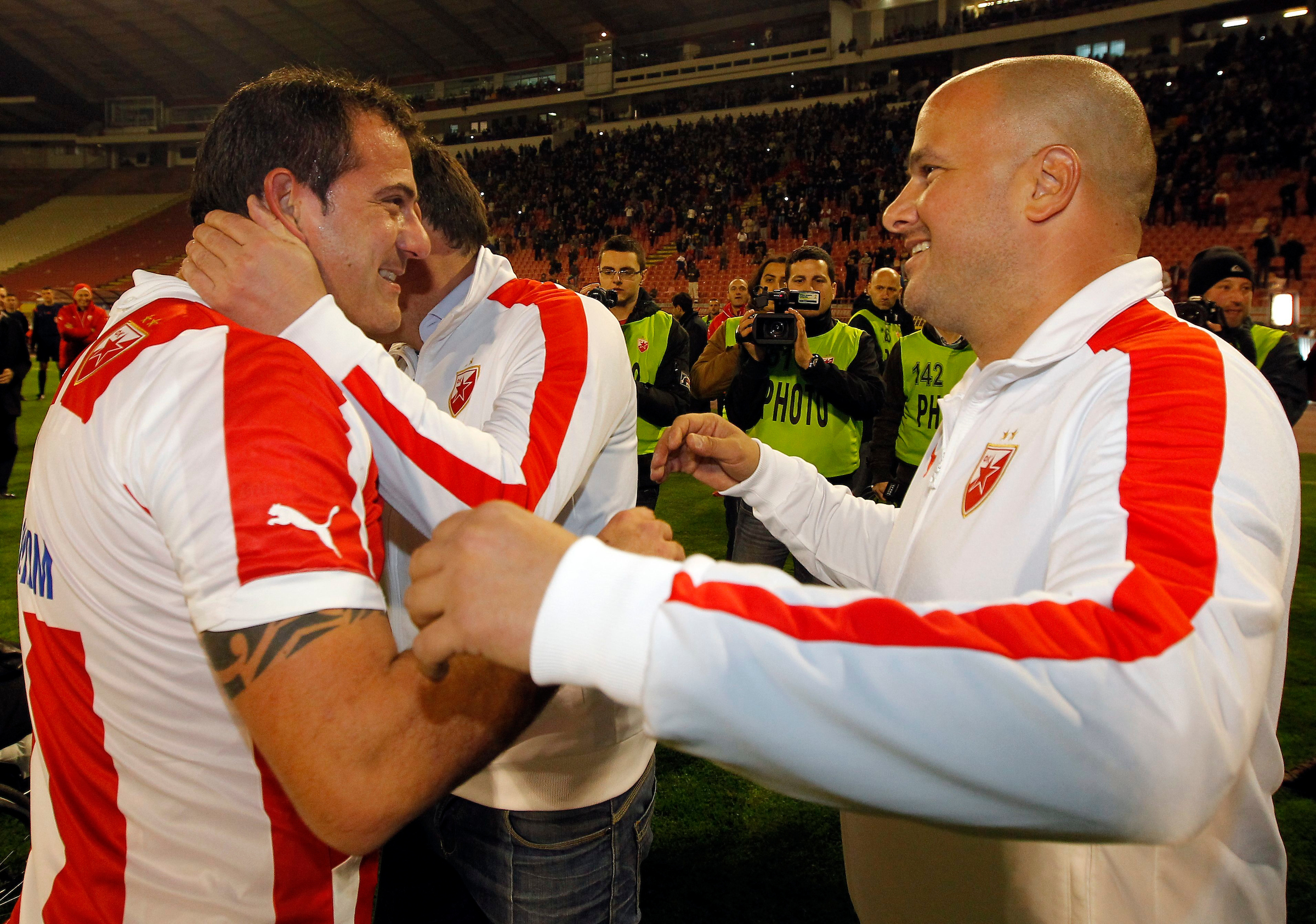 CRVENA ZVEZDA-UDINEZE-OPROSTAJ DEJAN STANKOVIC