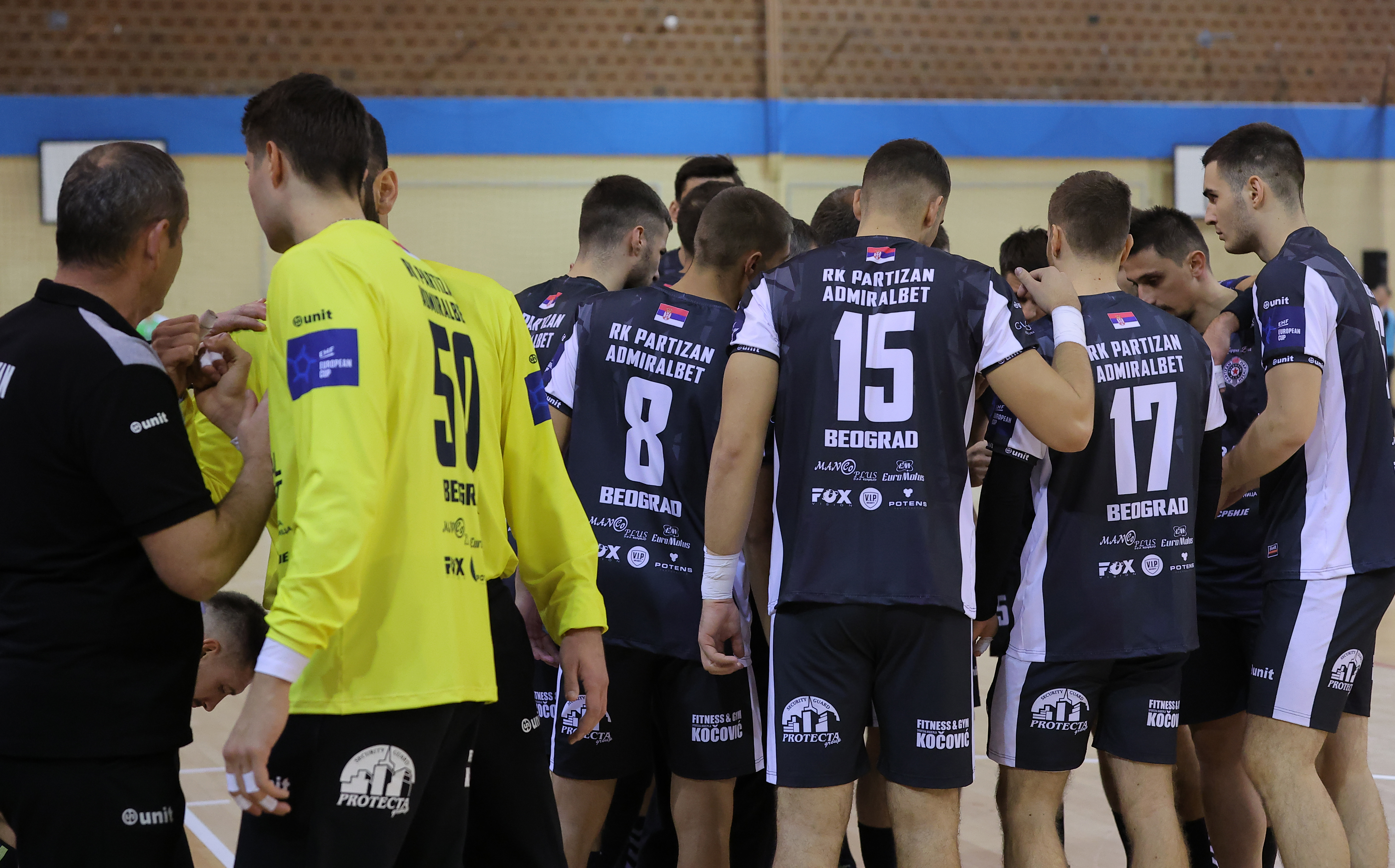Partizan v Berchem, EHF handball European Cup Men 2024/25 Round 2 19.10.2024.
(photo by: Pedja Milosavljevic/STARSPORT)