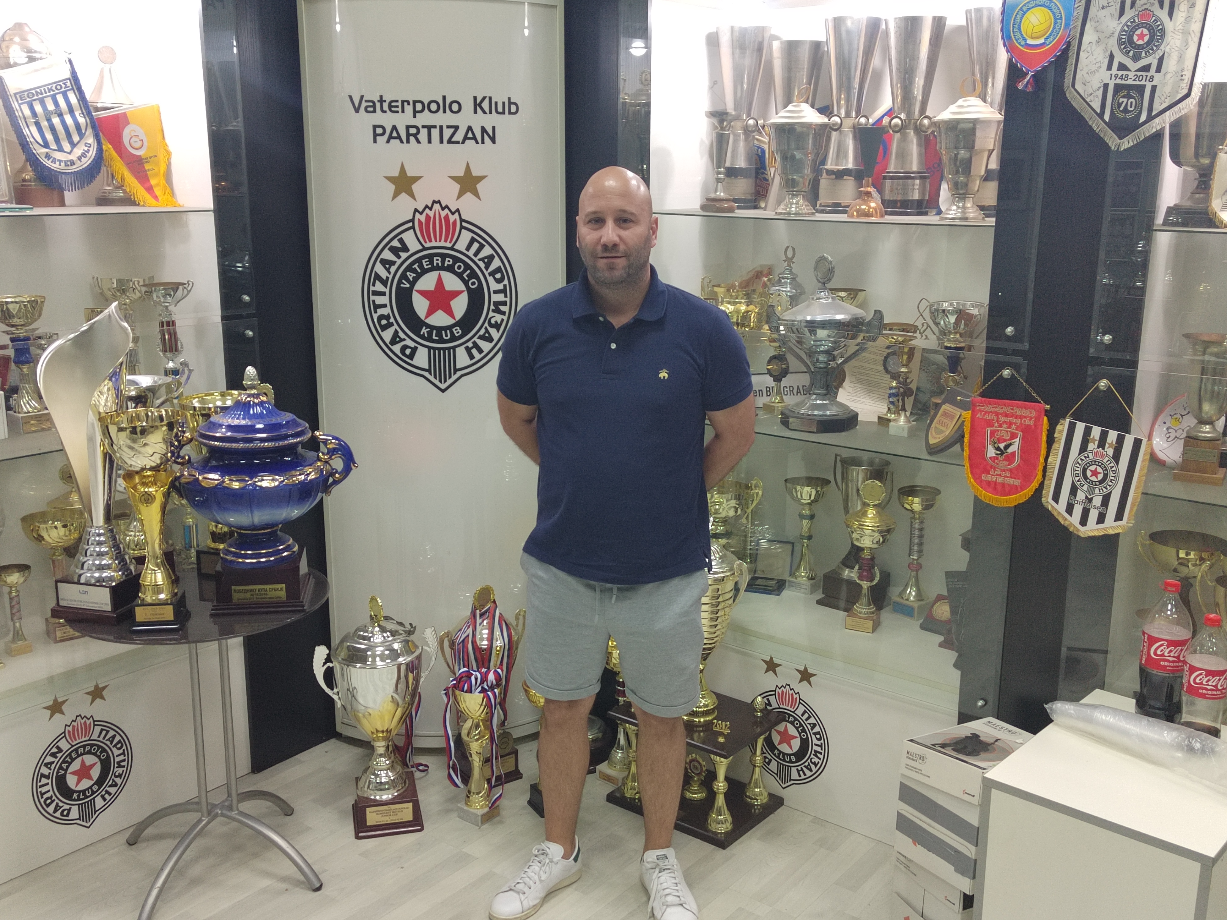 Stefan Ćirić, trener VK Partizan i pomoćni trener u reprezentaciji Srbije
