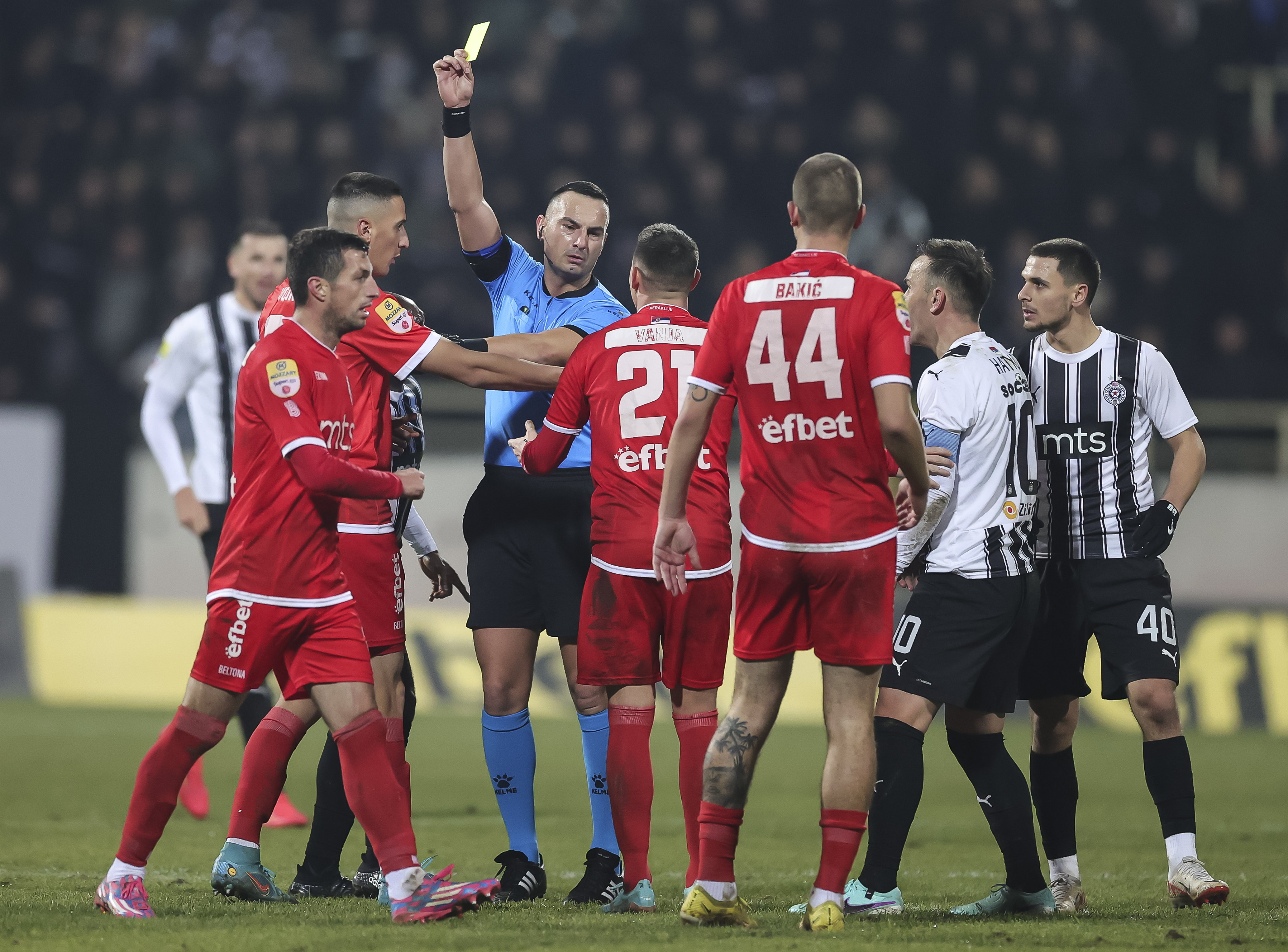 Adem Ljajic during the Mozzart Super Liga Season 2023/2024 match between Radnicki Nis and Partizan at stadium Cair on December 11, 2023 in Nis, Serbia. (Photo by Srdjan Stevanovic/Starsport.rs ©)