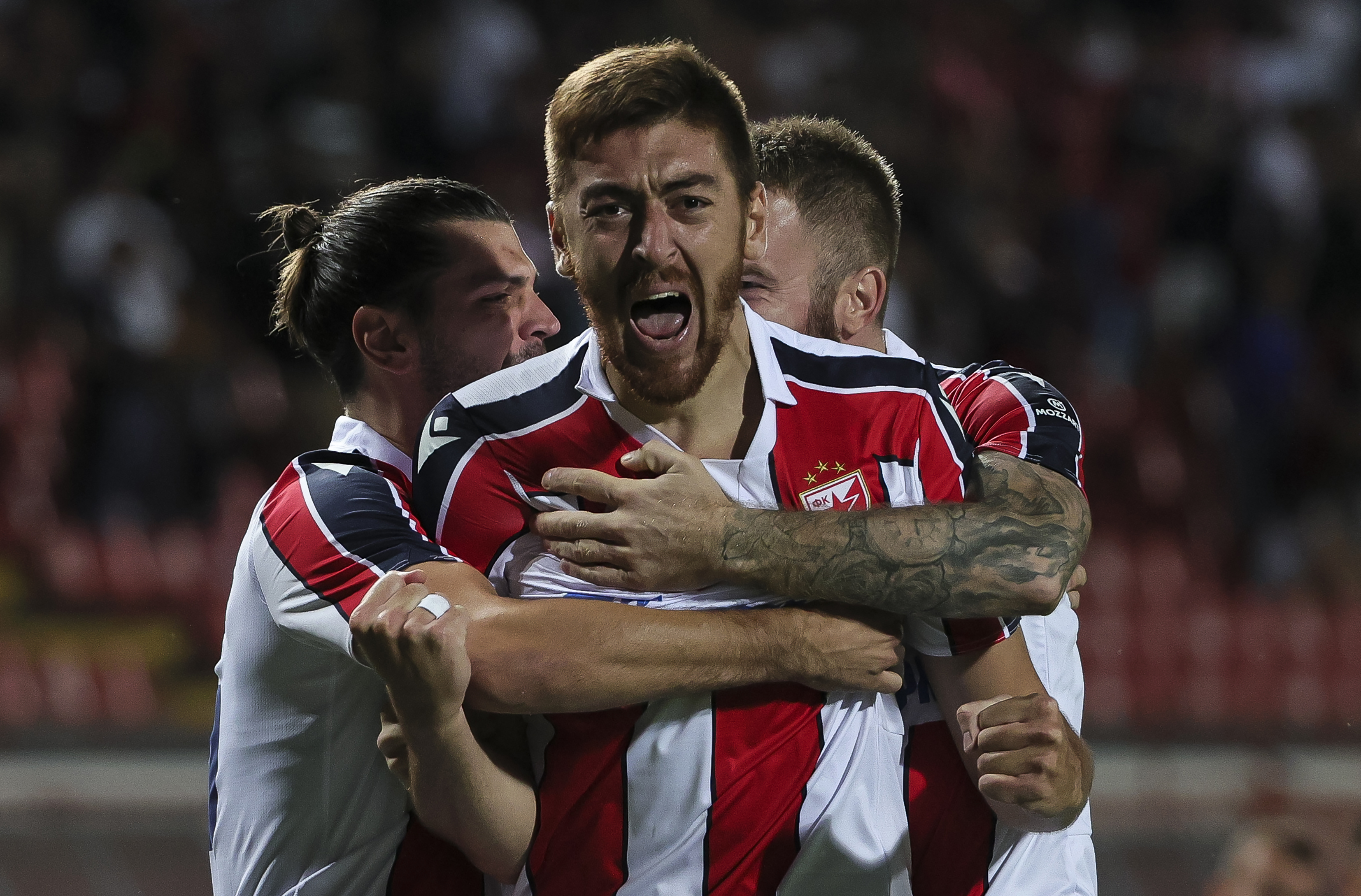 Crvena Zvezda v CFR Cluj-Europa League-Play-offs, 1st leg-Season 2021/2022