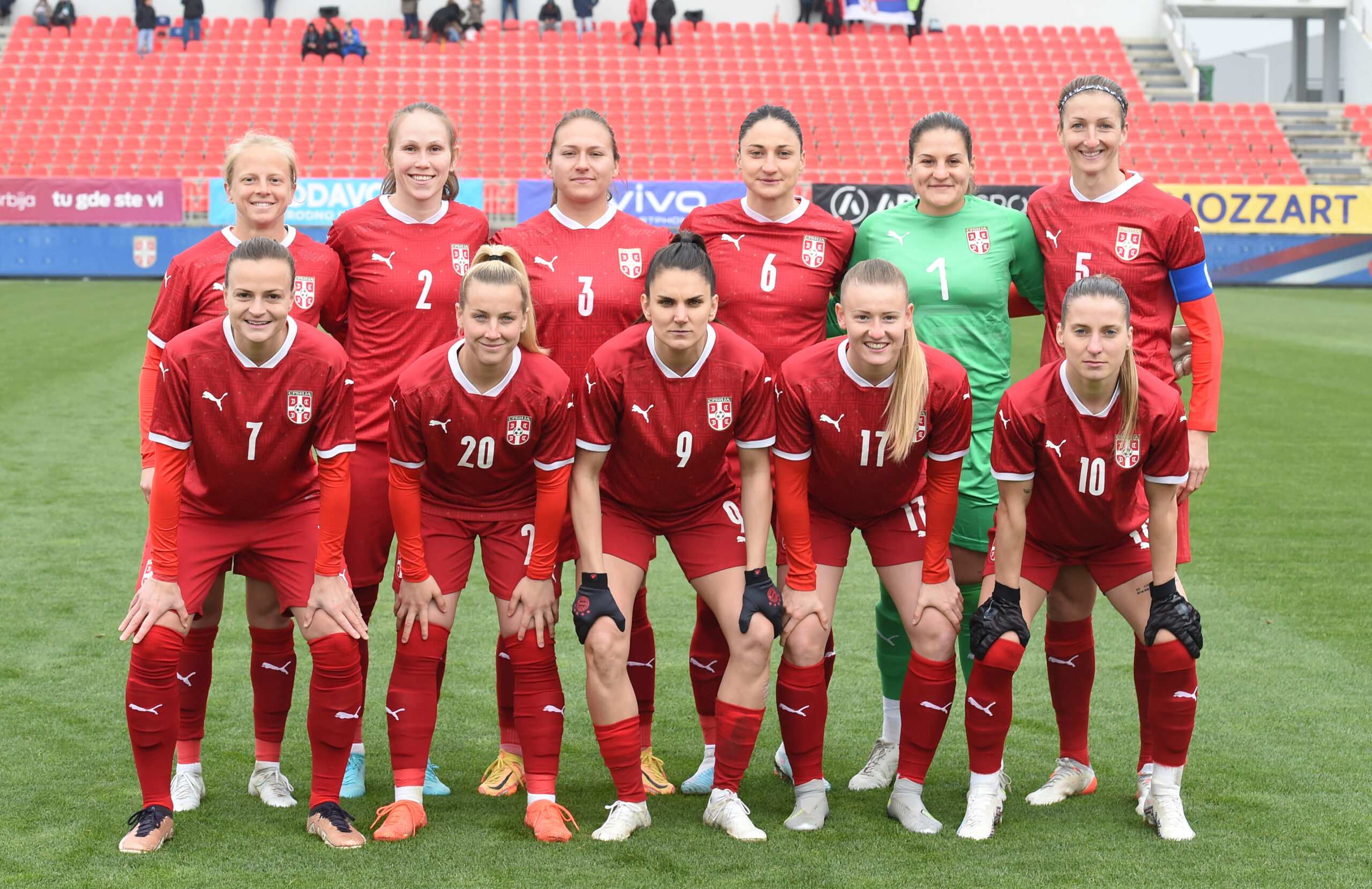 SERBIA vs BIH. 
Stara Pazova, 07.04.2023.
foto: Nebojsa Parausic
Fudbal, Srbija, Bosna i Hercegovina, Zene