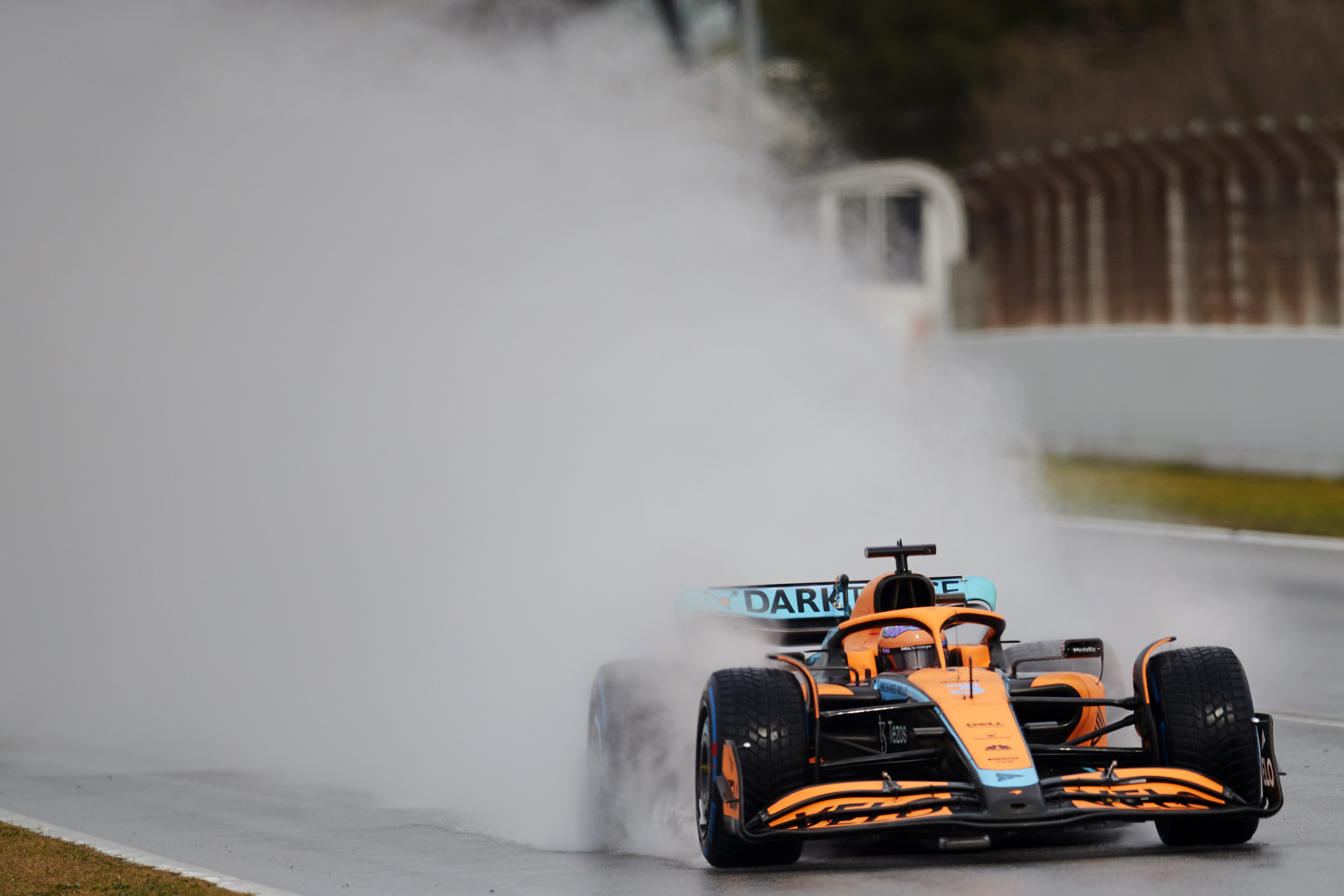 Formula One pre-season running in Barcelona