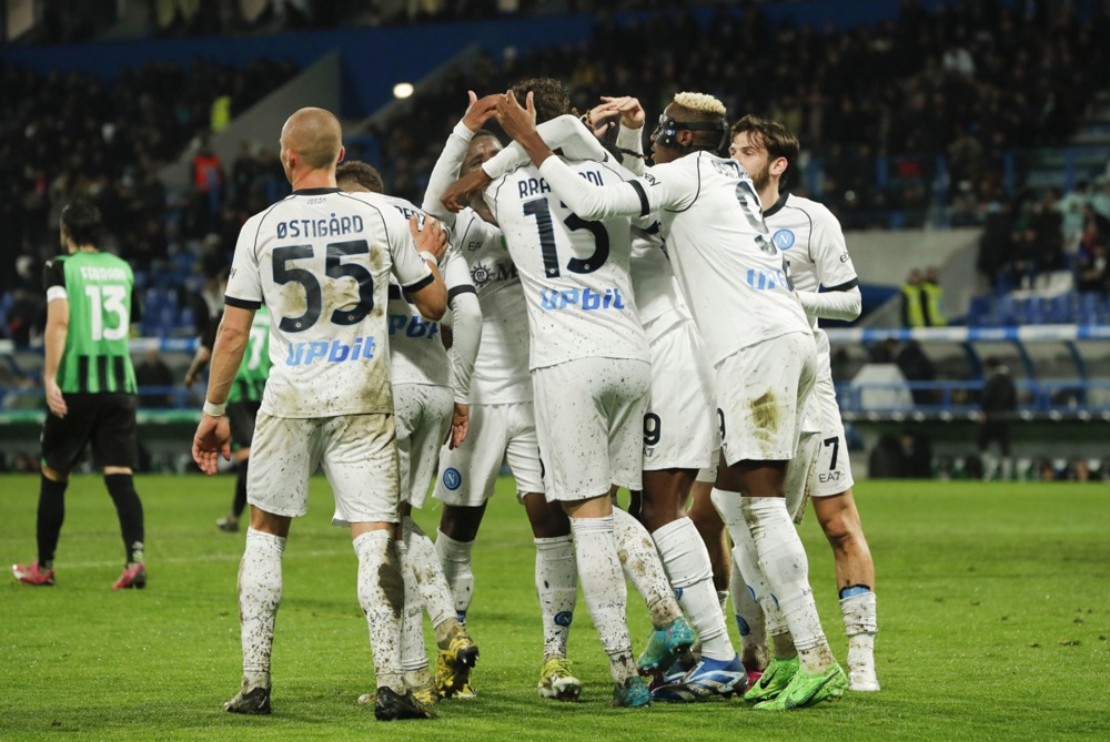 Serie A - Sassuolo vs Napoli