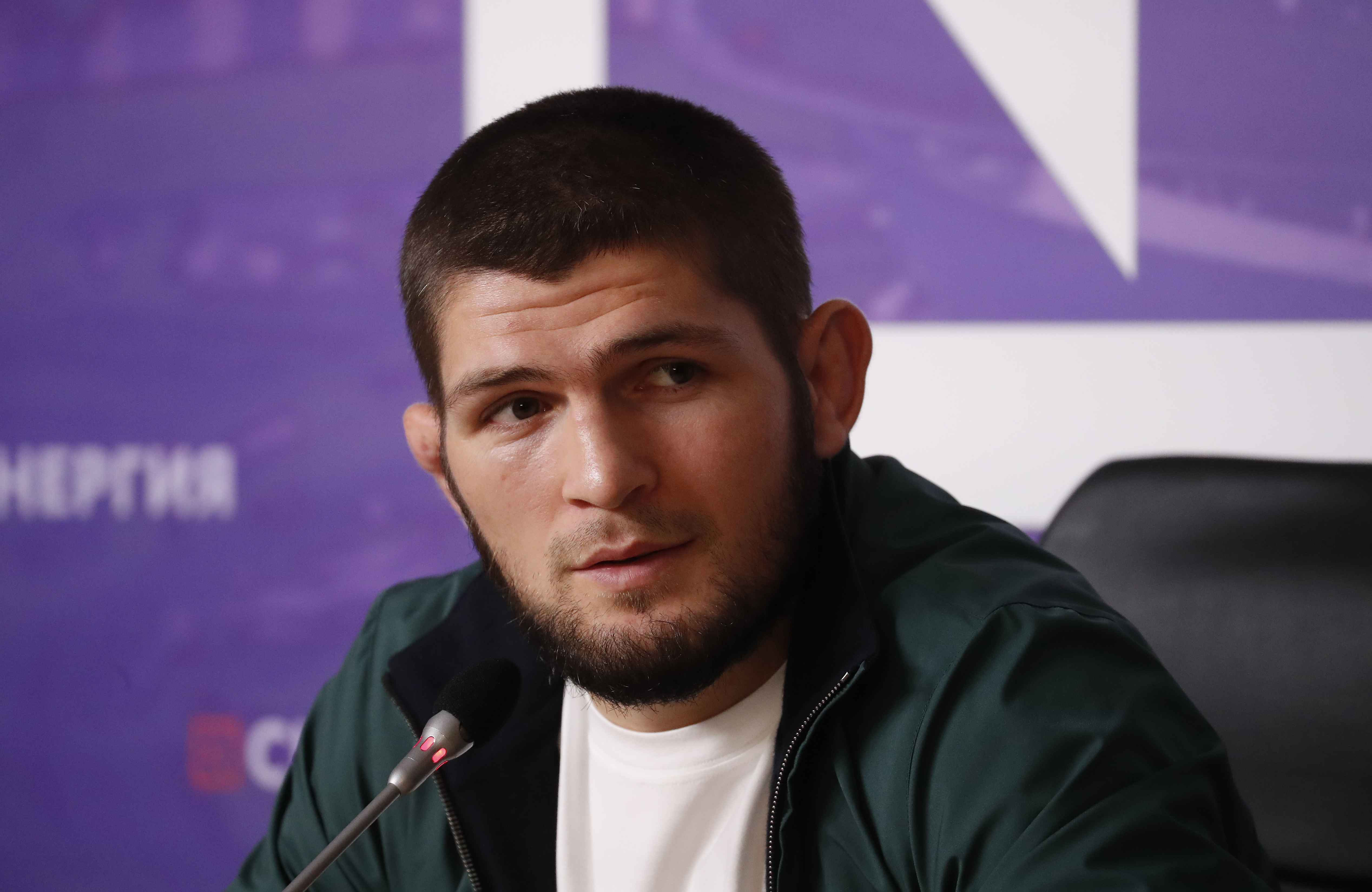 Khabib Nurmagomedov press conference