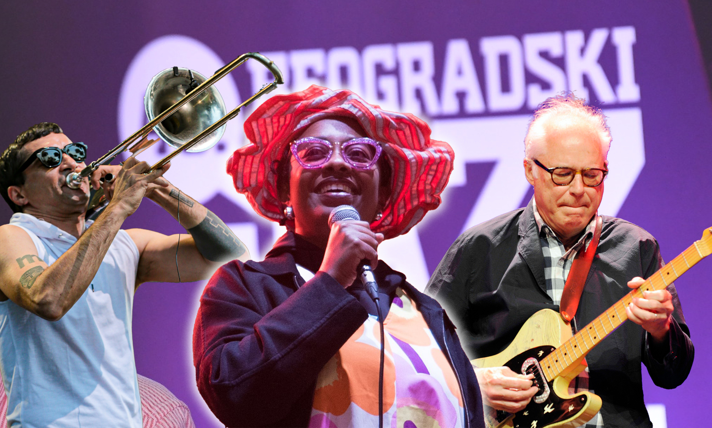 The press conference dedicated to the 40th Belgrade Jazz Festival was held in the central hall of the Belgrade Youth Center.Konferencija za medije posvecena 40. Beogradskom dzez festivalu odrzana je u centralnom holu Doma omladine Beograda.