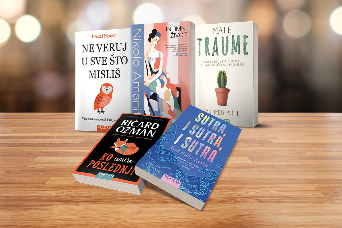 knjige Vulkan na sajmu knjiga