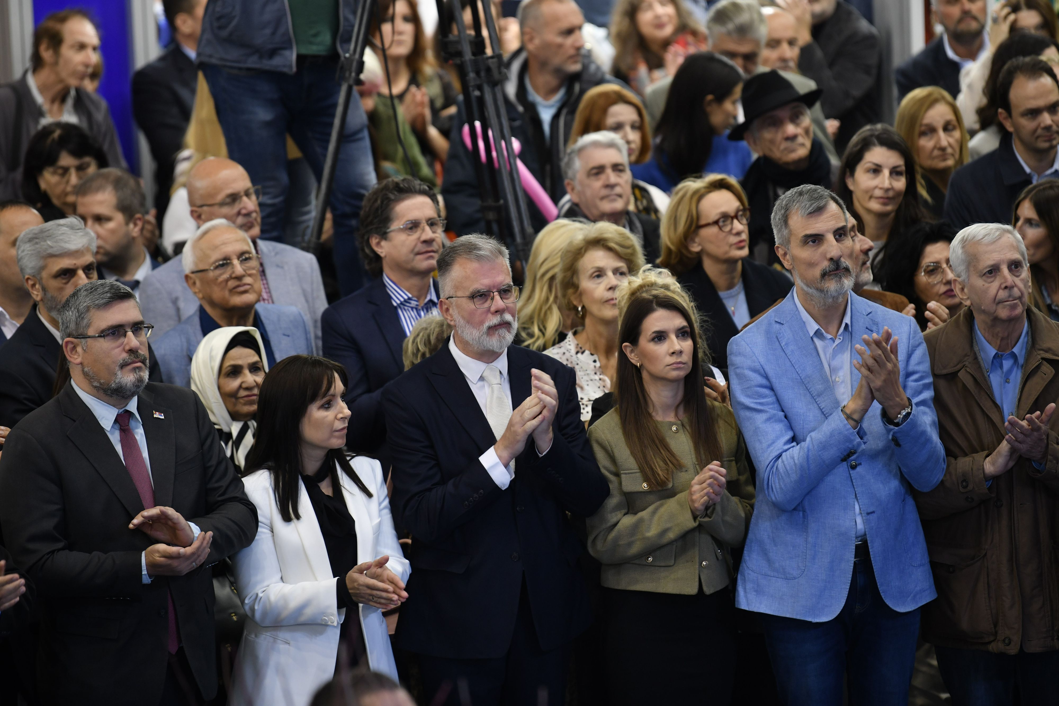 Beograd 19. oktobar 2024. Otvaranje Međunarodnog beogradskog sajma knjigapod sloganom "Reč je slobodna" Foto:Goran Srdanov/Nova.rs