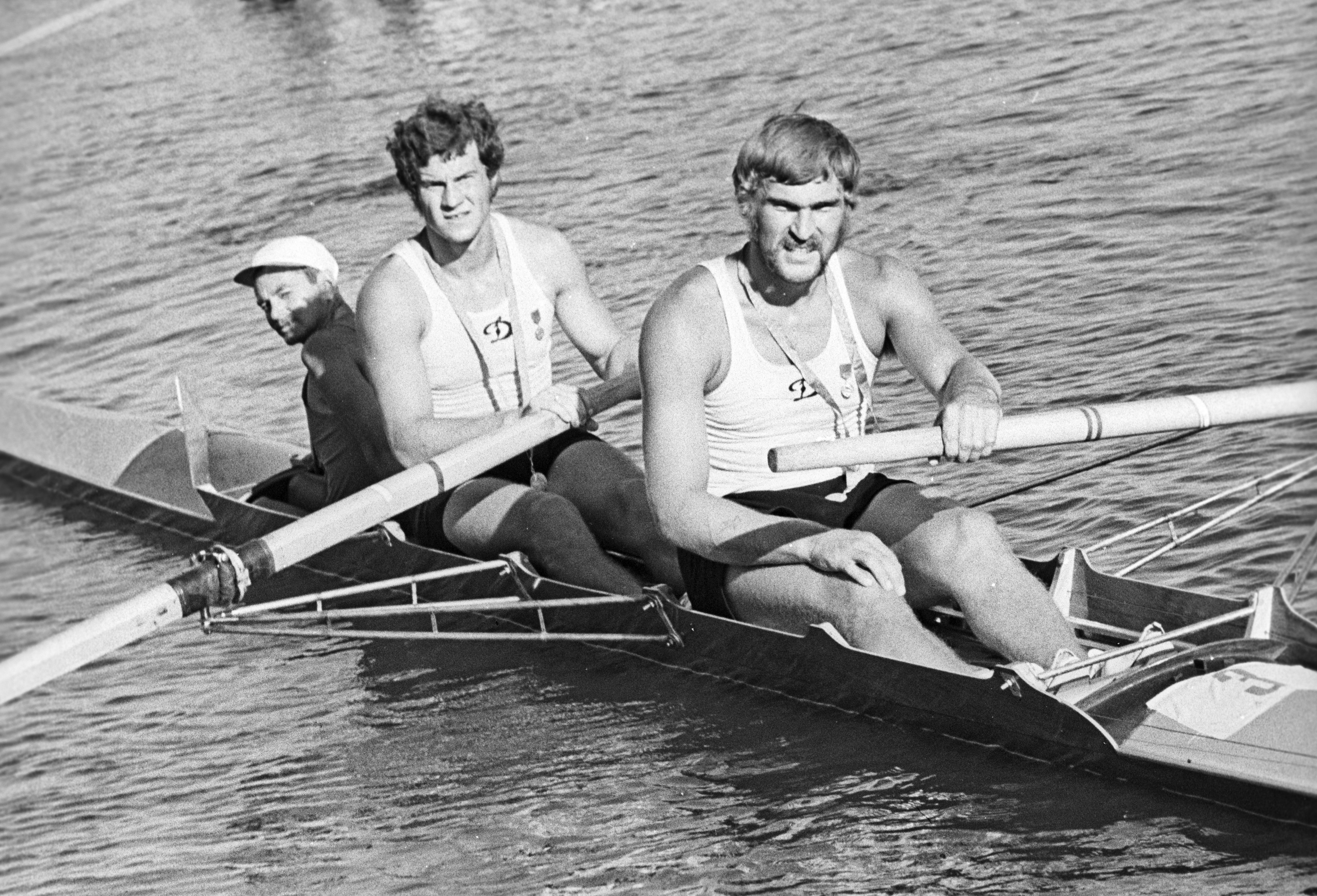 Coxed pair champions