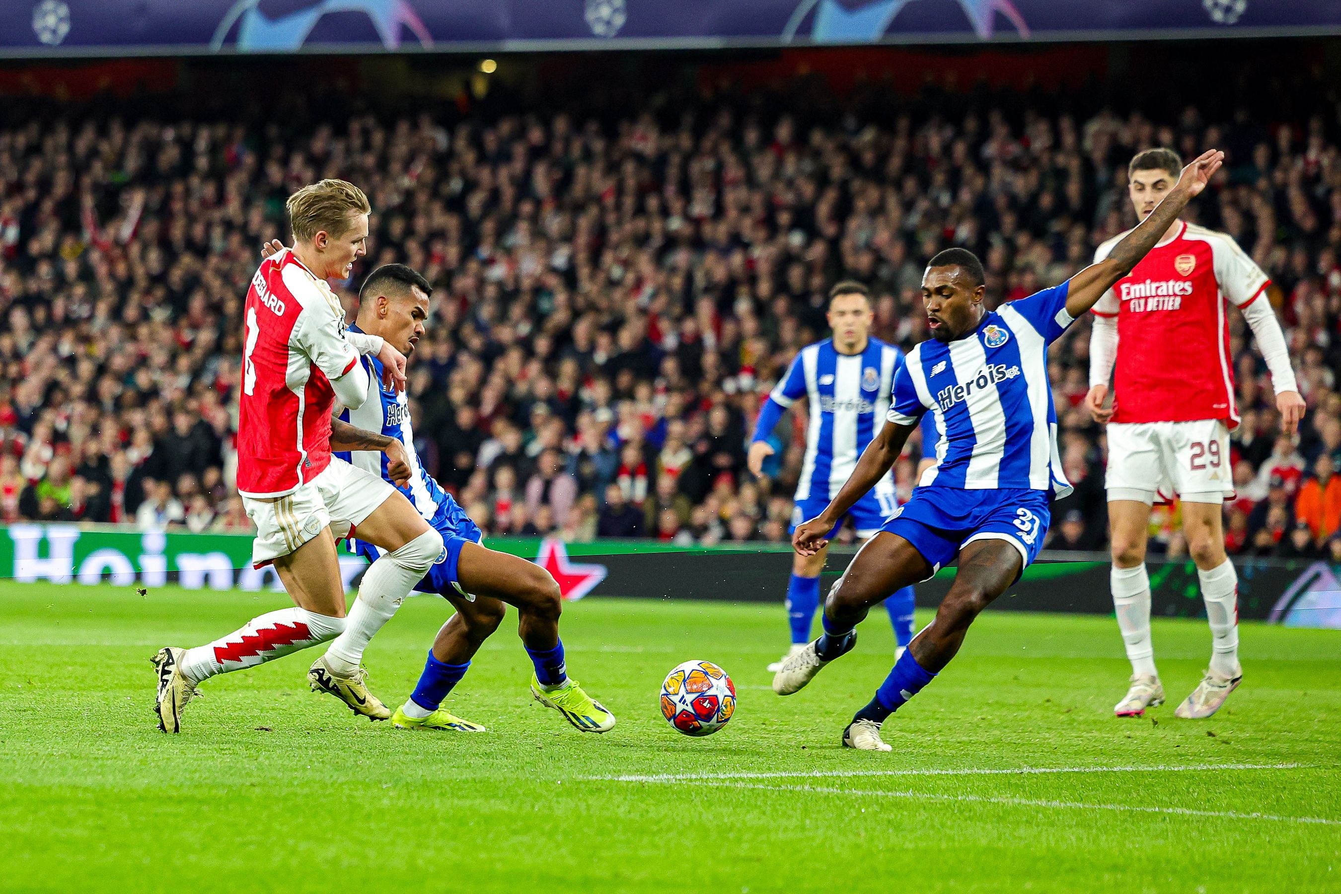 Arsenal v FC Porto, Champions League., Round of 16 - 12 Mar 2024