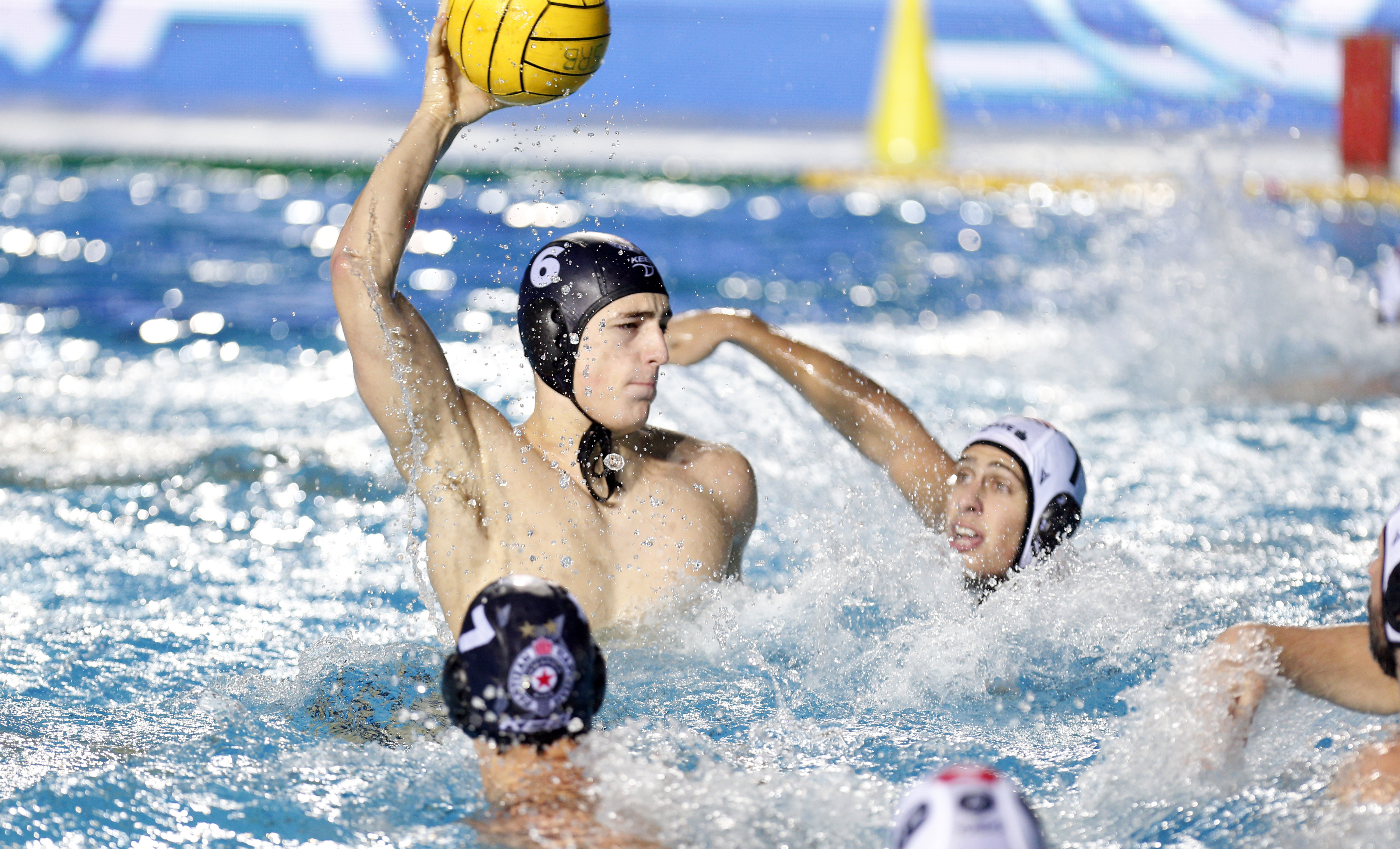 Petar Jaksic Primorje - Partizan regionalna vaterpolo liga, Beograd, Srbija, Belgrade, Serbia on Jan. 14, 2021. 14.1.2021.