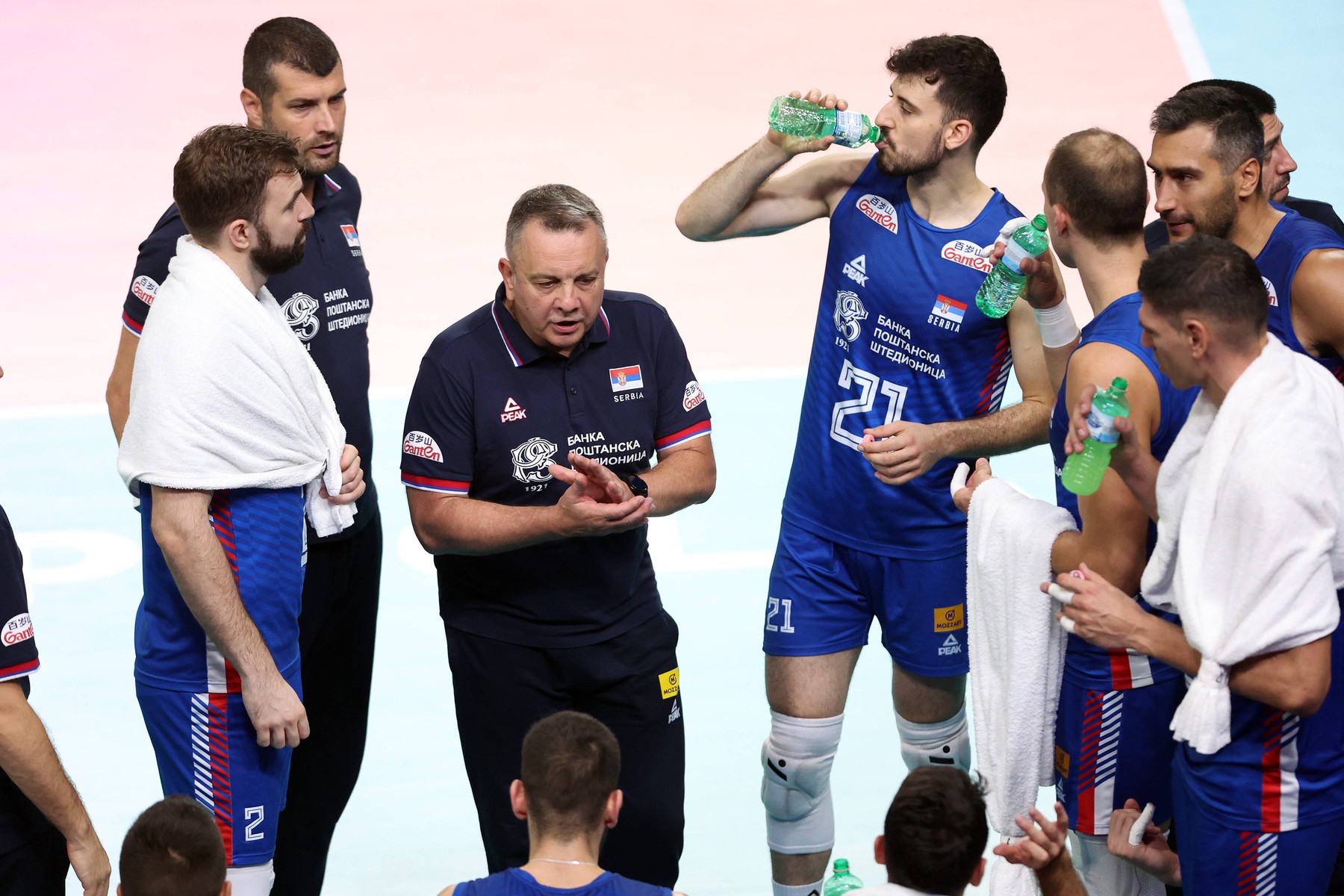 10.09.2023 BARI WLOCHY (ITALIA) PALAFLORI MISTRZOSTWA EUROPY W SIATKOWCE MEZCZYZN MECZ 1/8 FINALU RUNDA FINALOWA (CEV EU