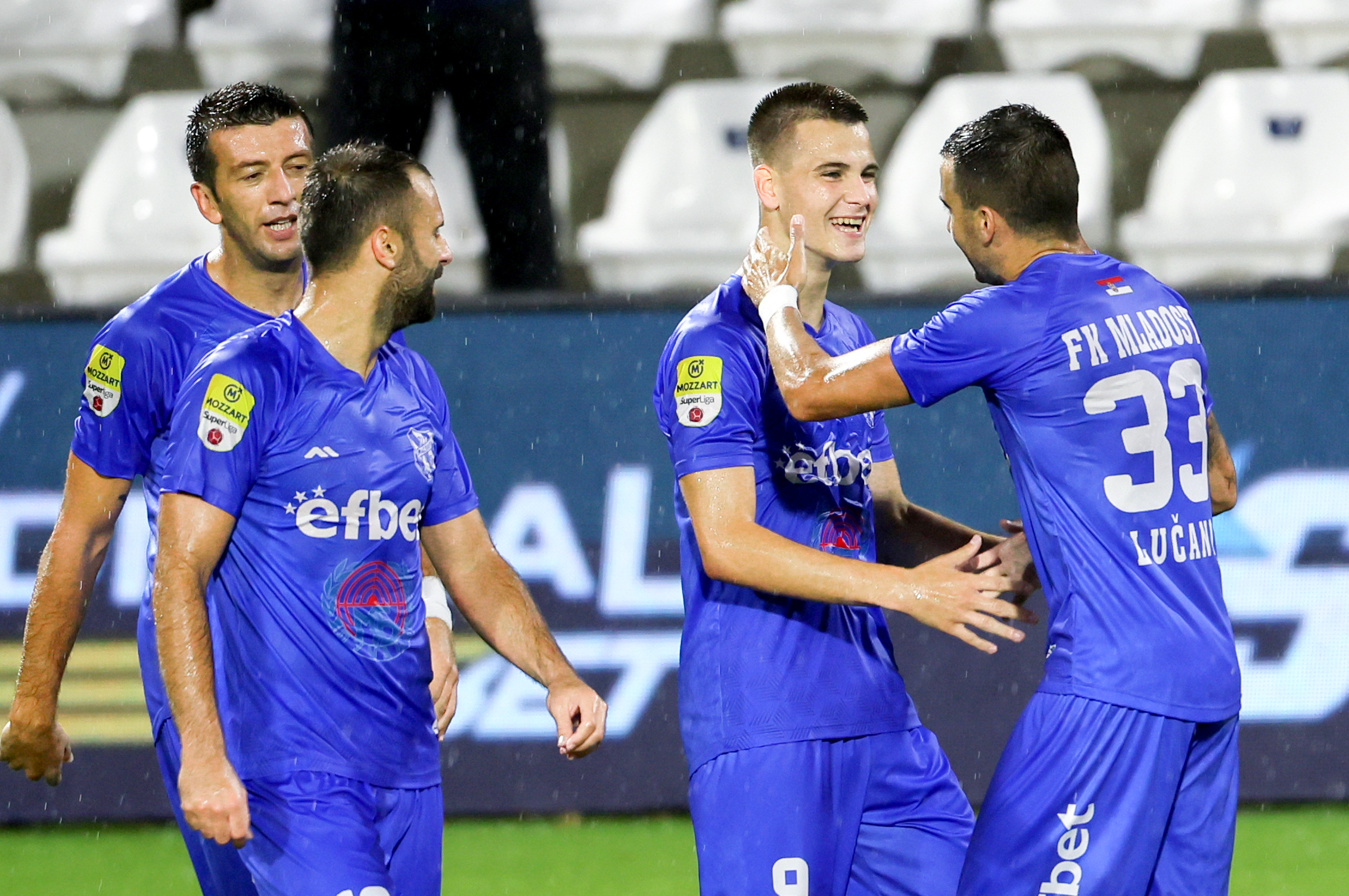 Uros Sremcevic  Zeleznicar Pancevo - Mladost Lucani, Superliga Srbije fudbalska utakmica
5.8.2023. Pancevo, Srbija
foto: Pedja Milosavljevic/STARSPORT